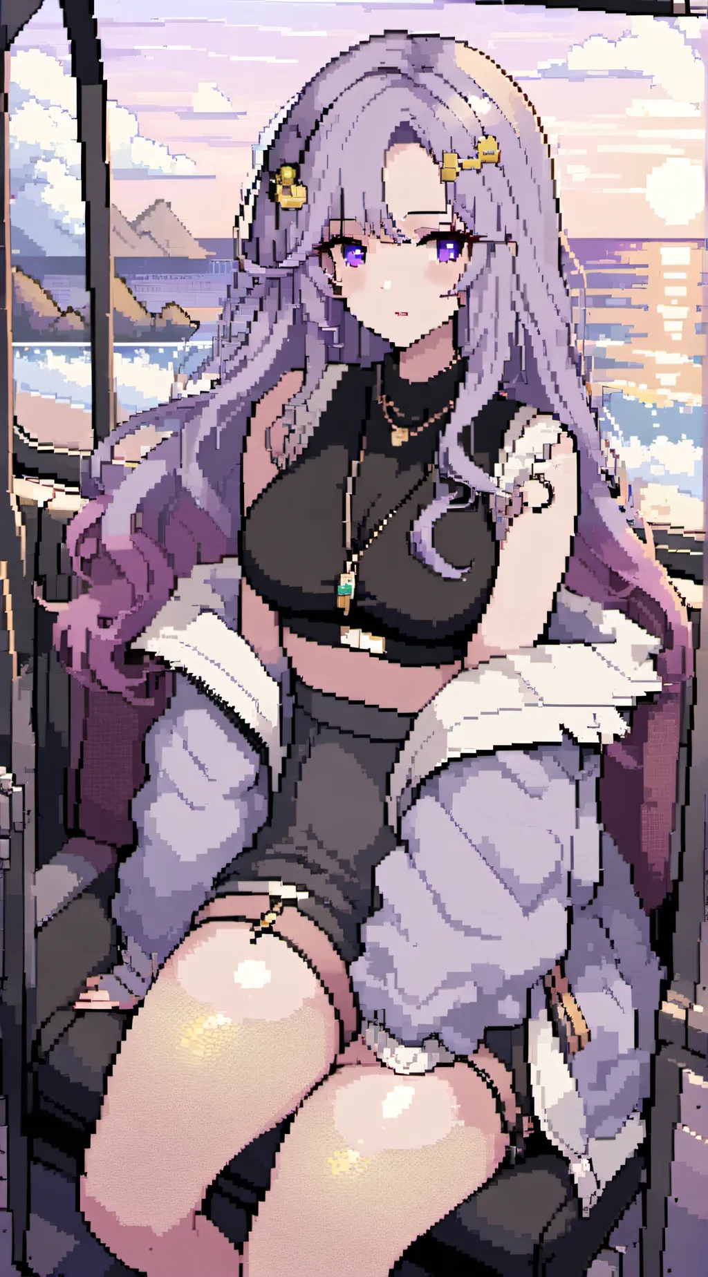 ai character: Mha pool trip! background
