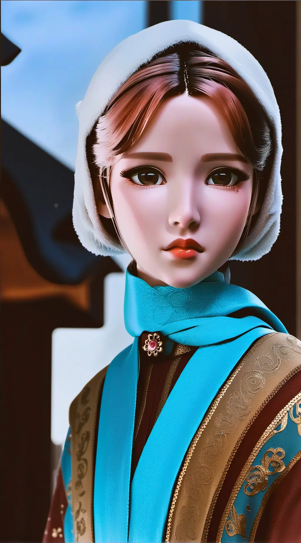 ai character: HorrorGameREVERSED background