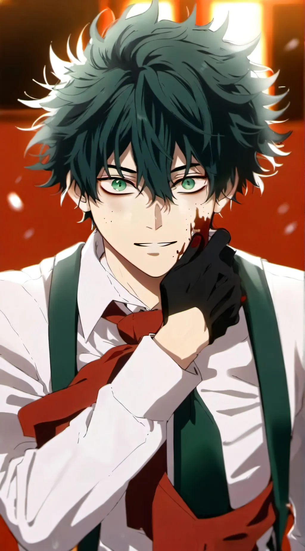 ai character: Izuku-villain background