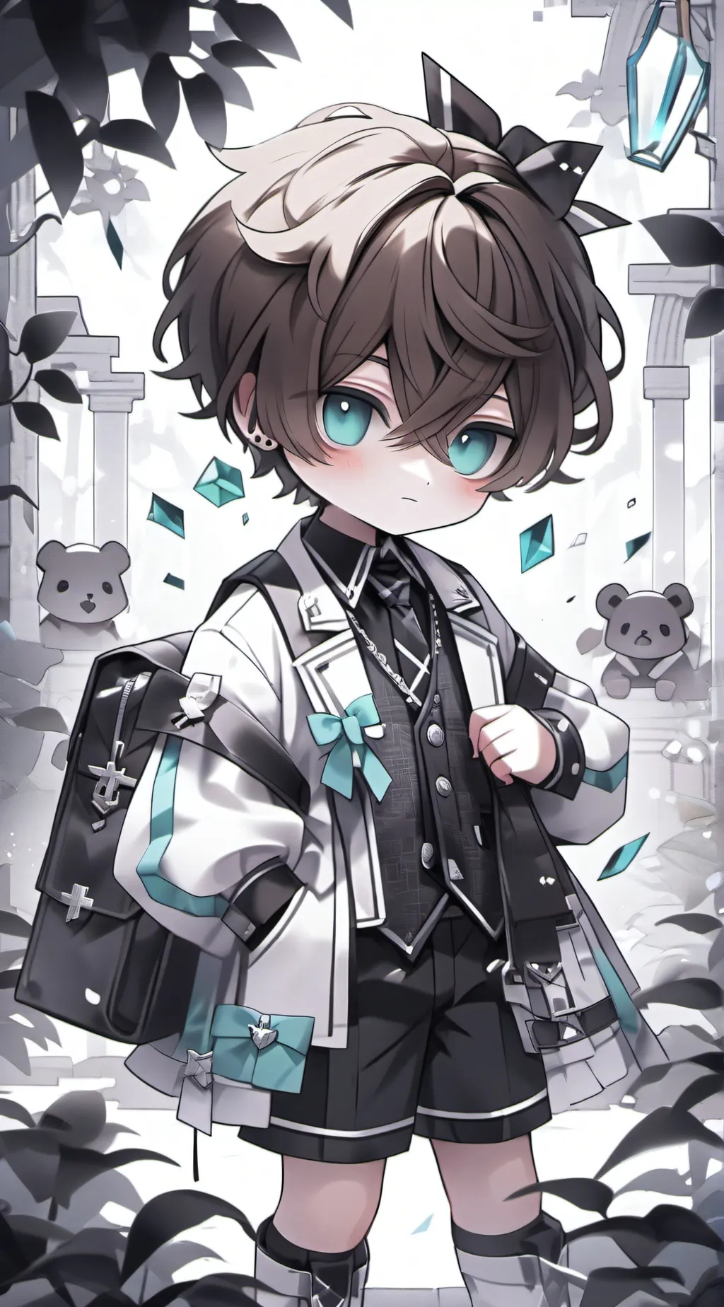 ai character: Pierce background