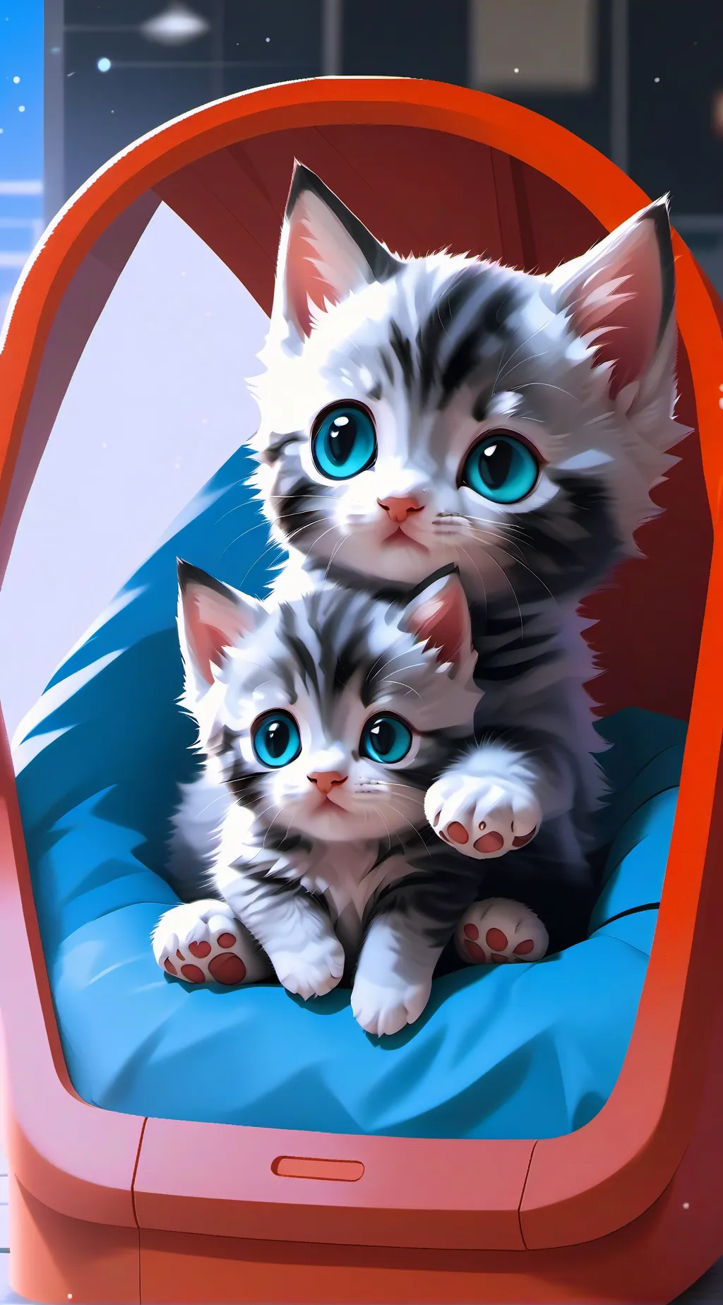 ai character: roasy and pole background