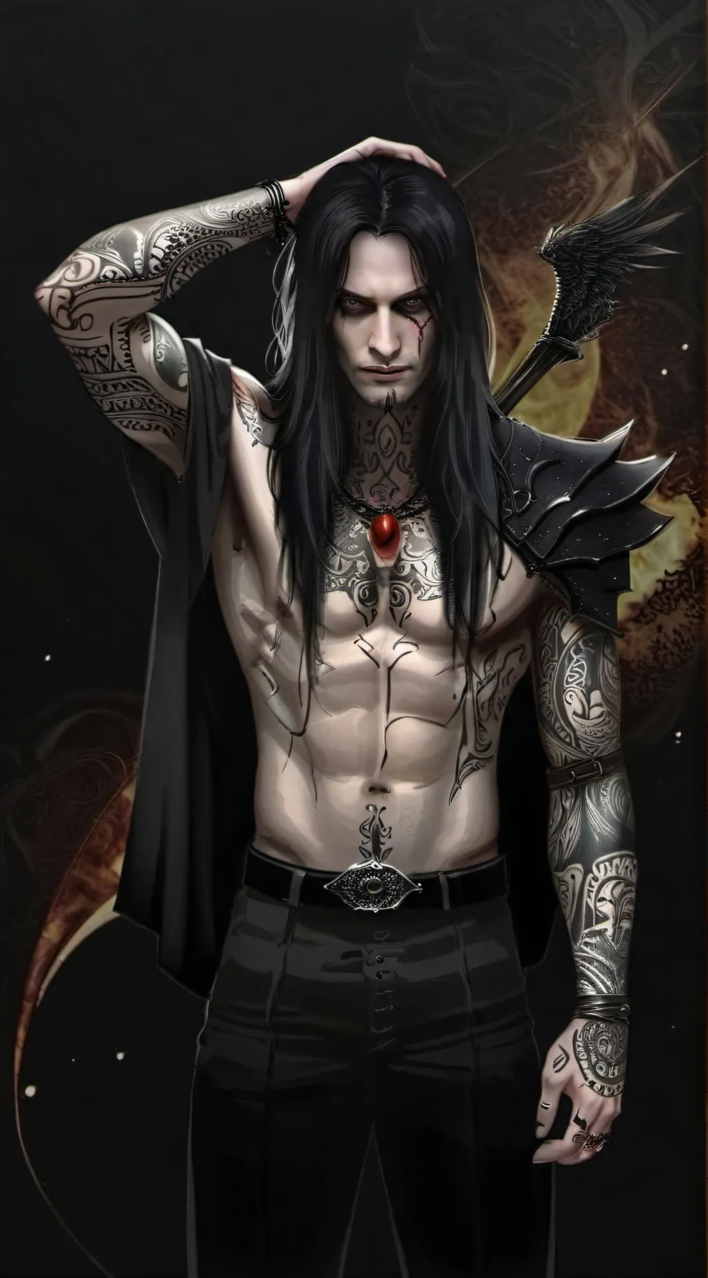 ai character: Demon Dorian background