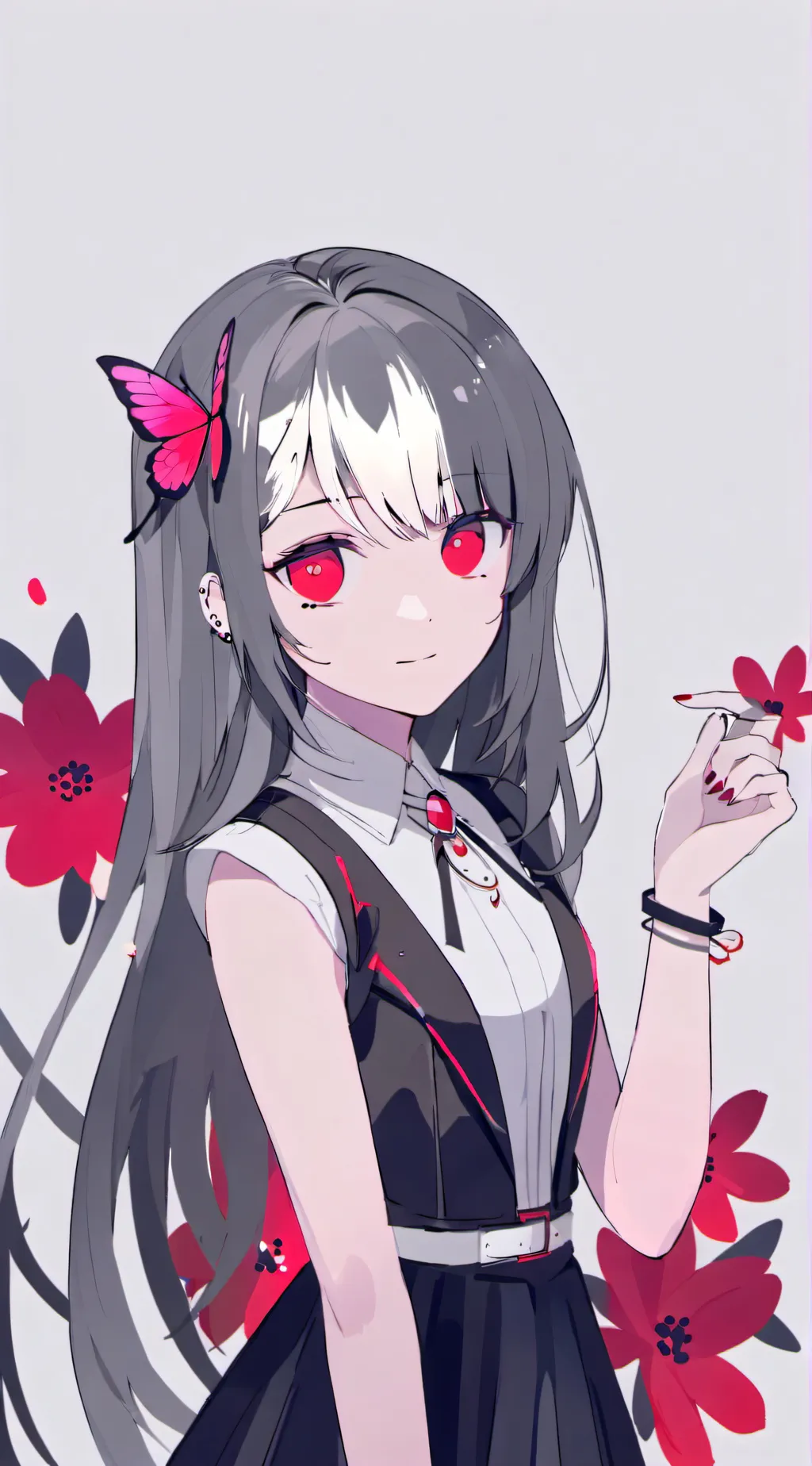 ai character: Luna background