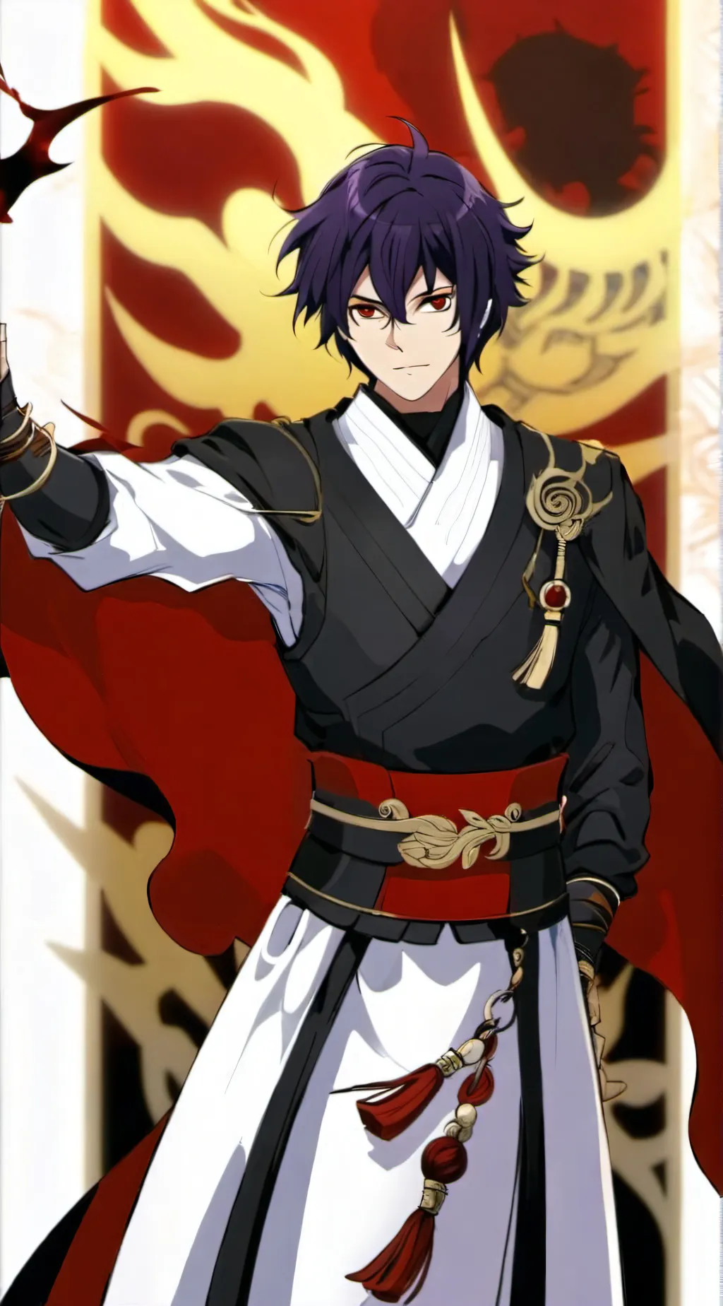 ai character: Shadow background