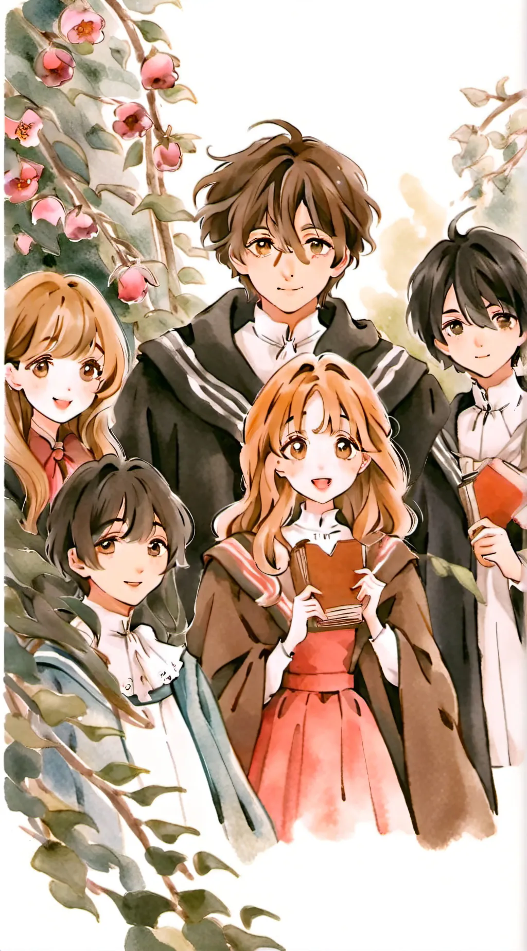 ai character: hogwarts  background