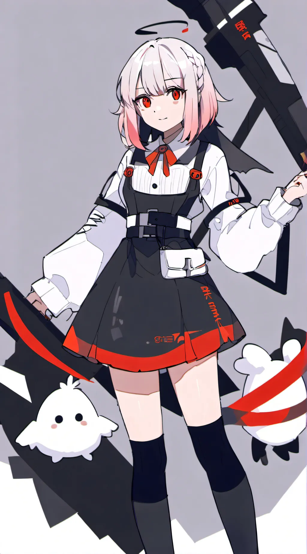 ai character: sky background