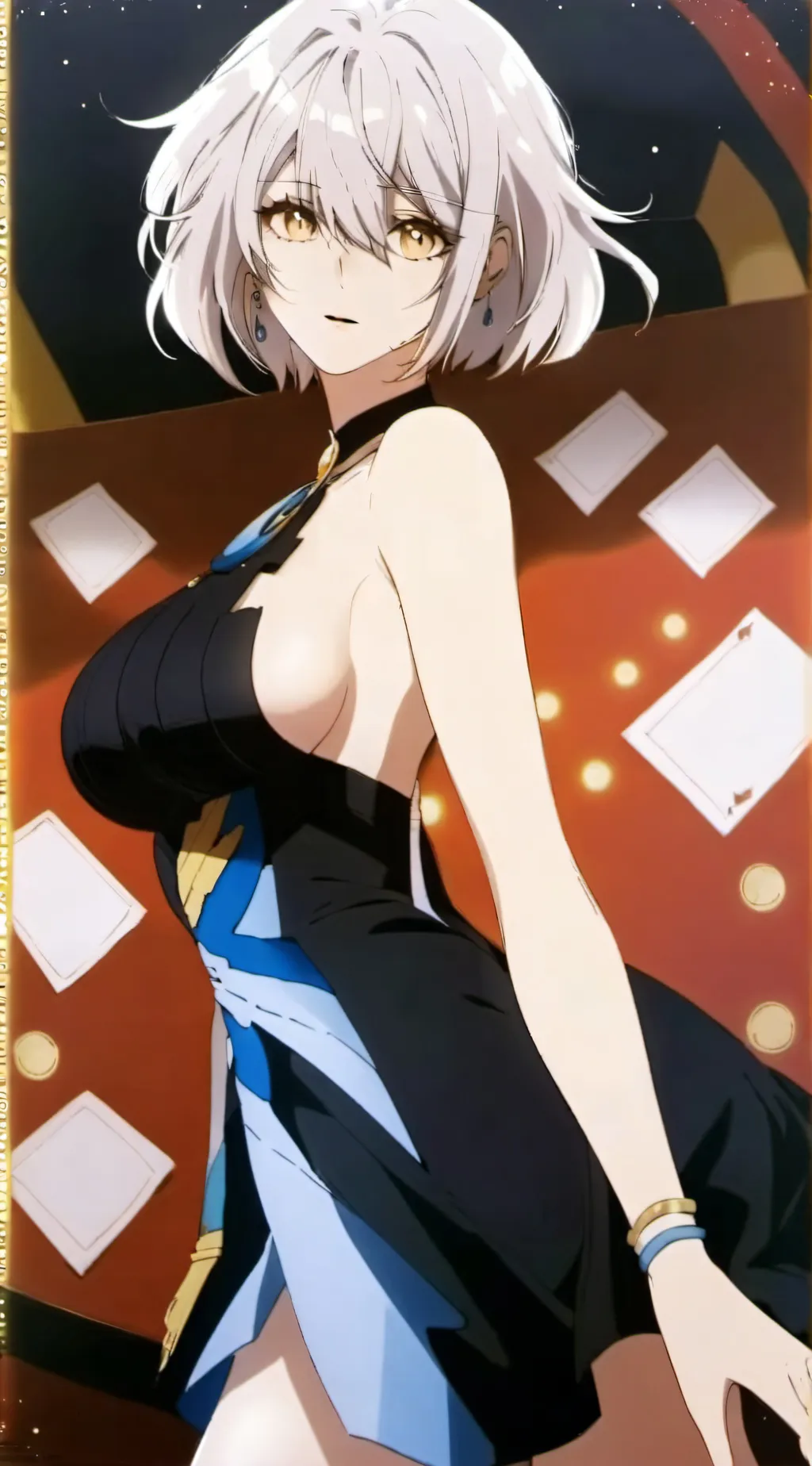 ai character: Мили background