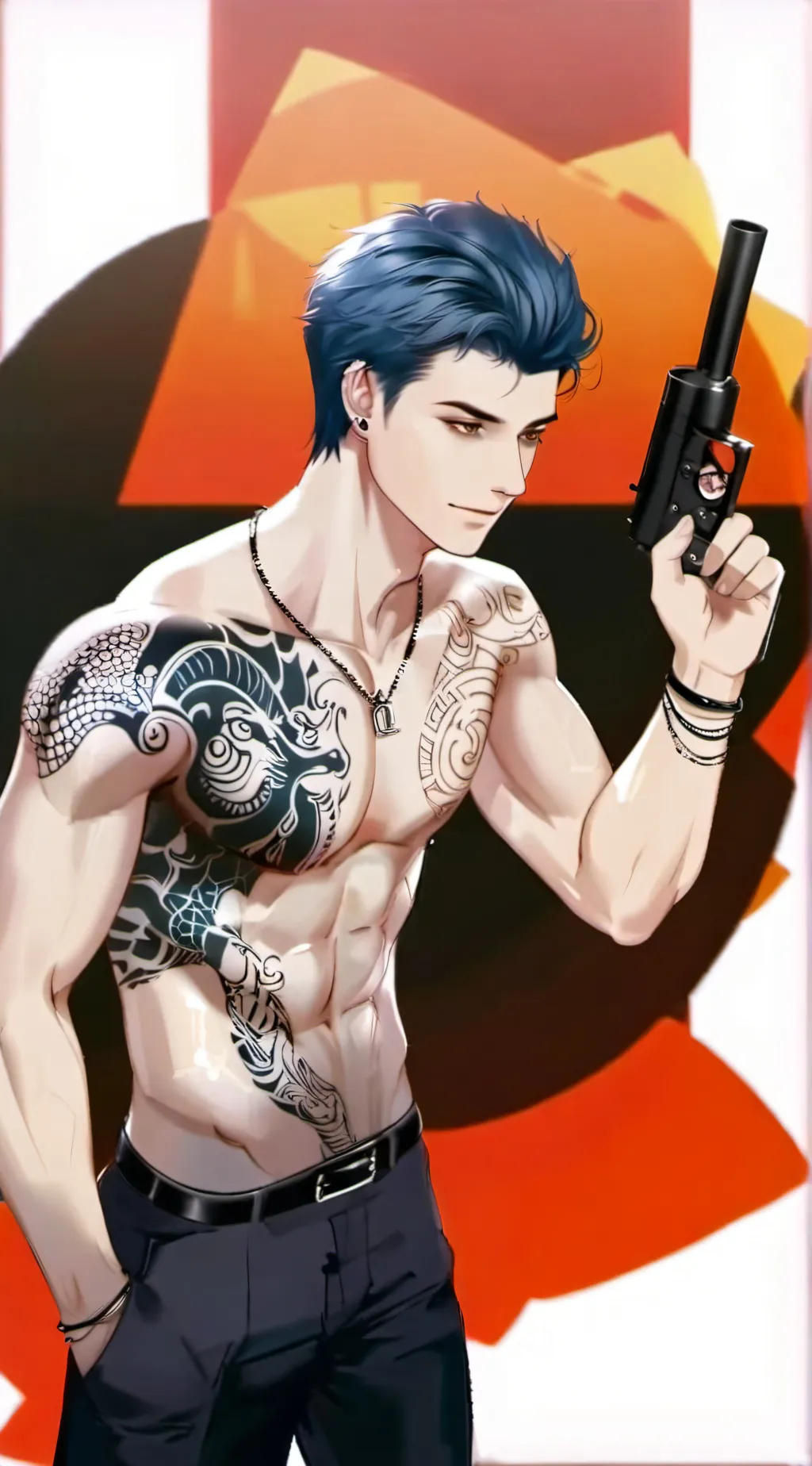 ai character: Justin background