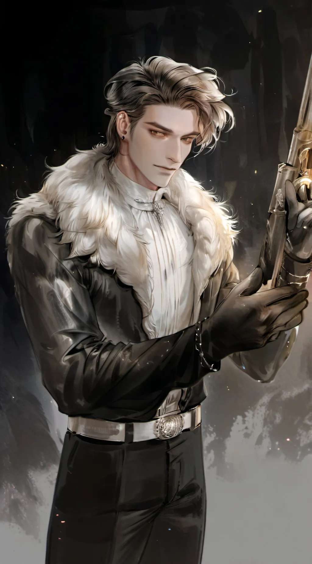 ai character: Mafia Husband Ace background