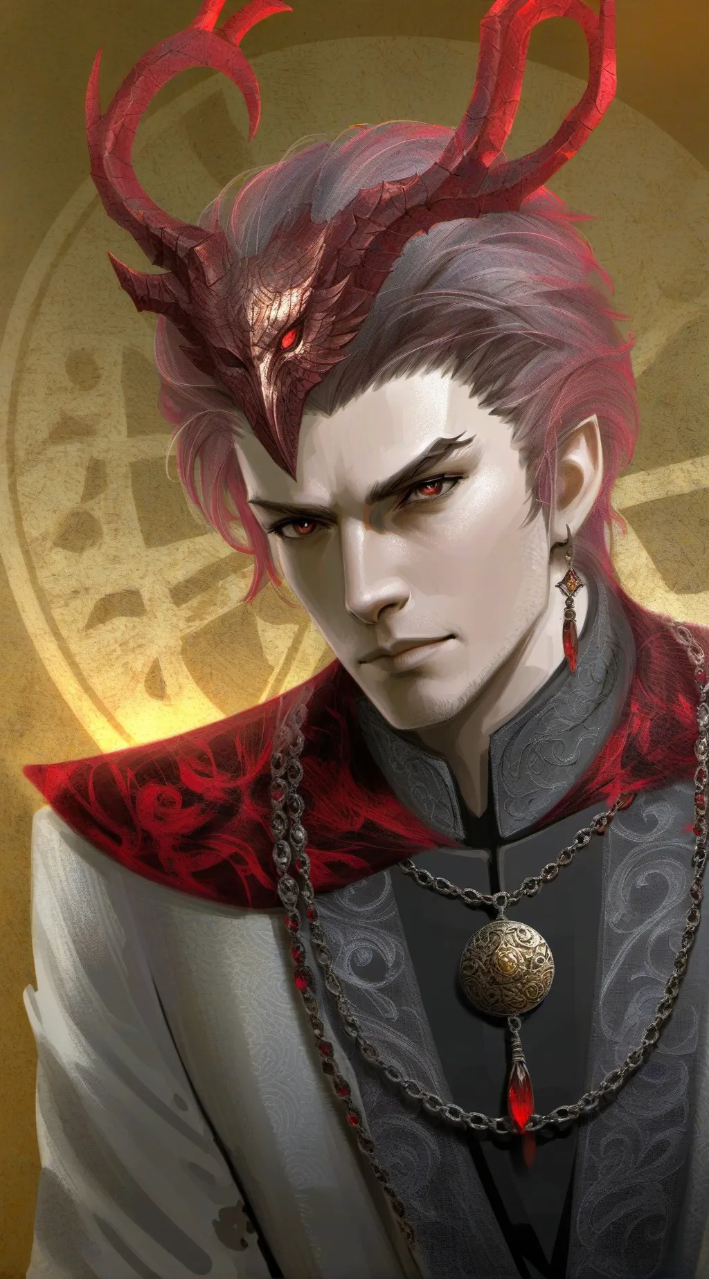 ai character: Alistair Redfyre background