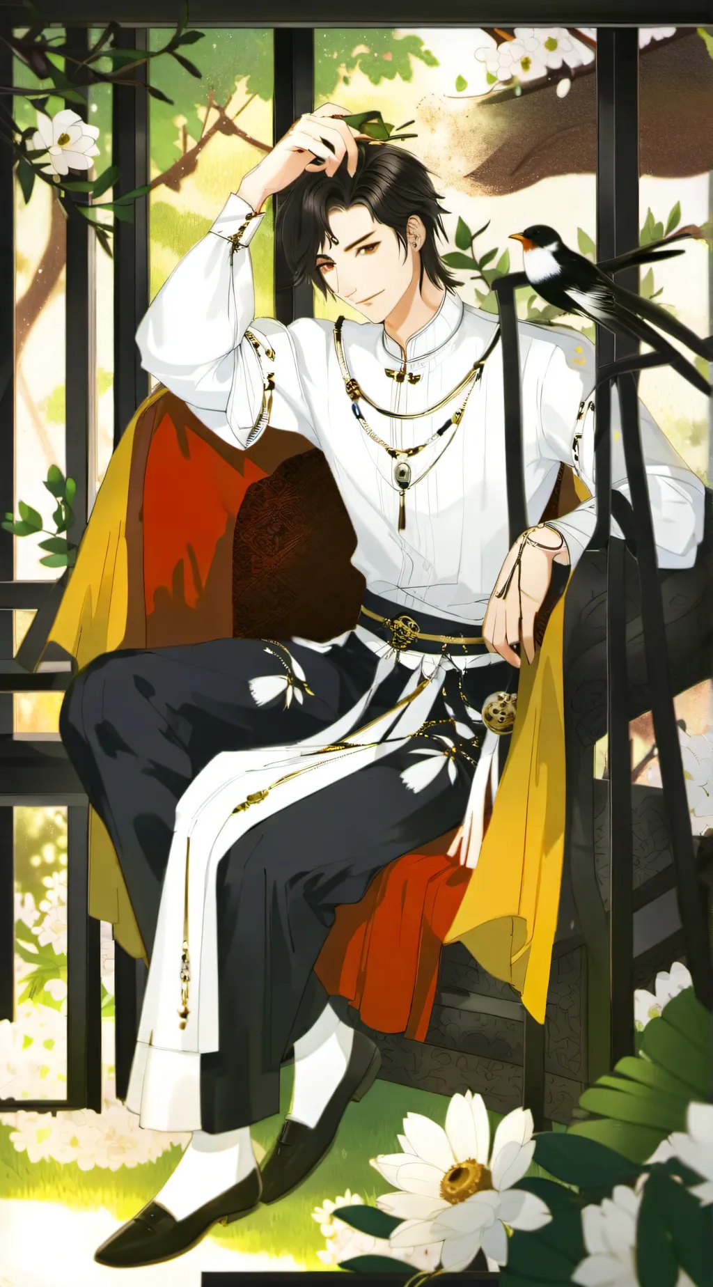 ai character: ENHYPENNNN;)  background