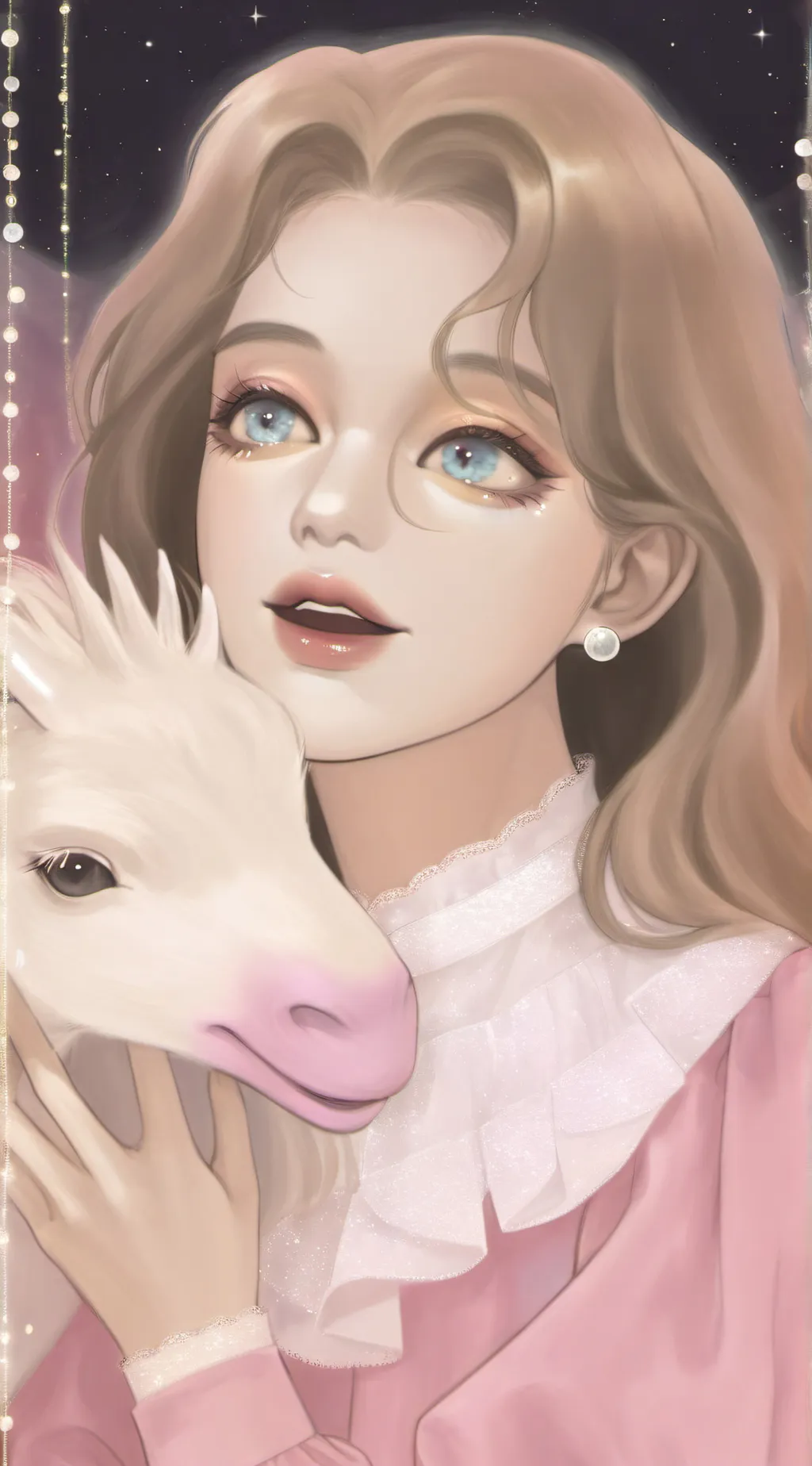 ai character: Loona 🌙 background