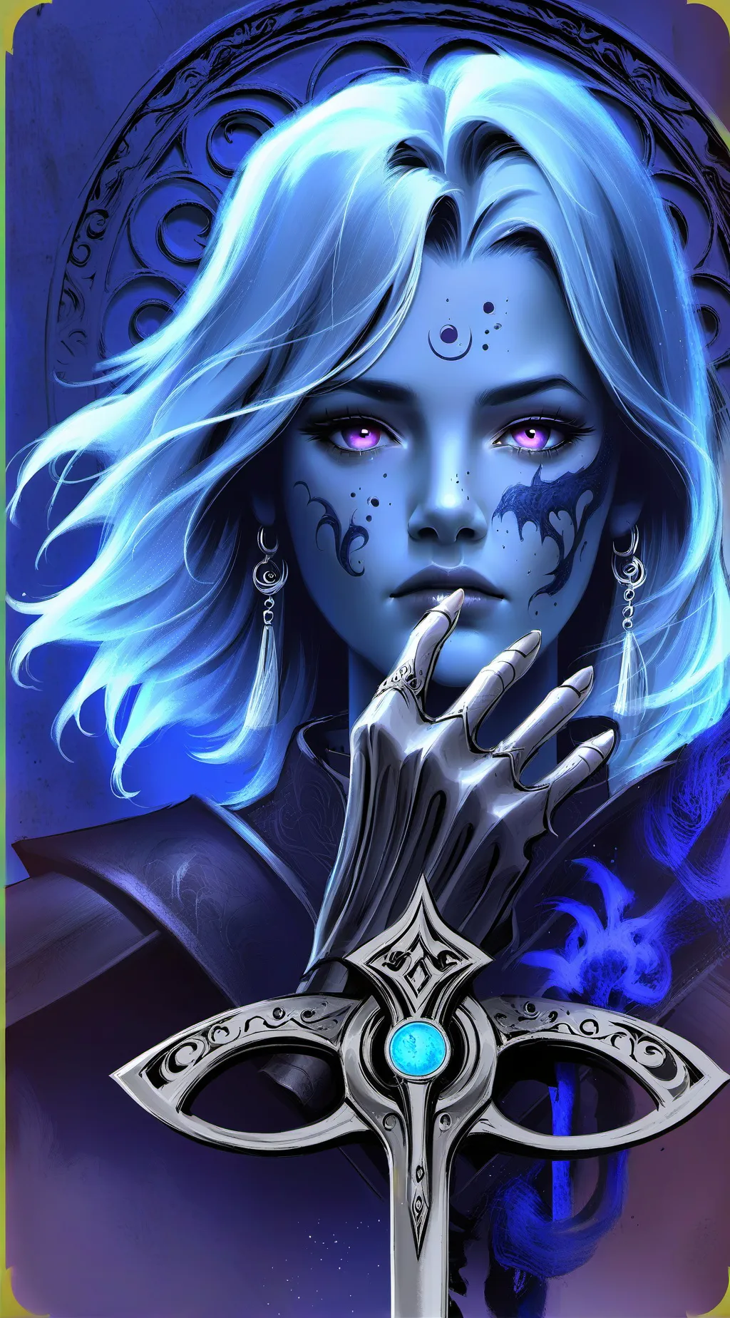ai character: Nádia  background