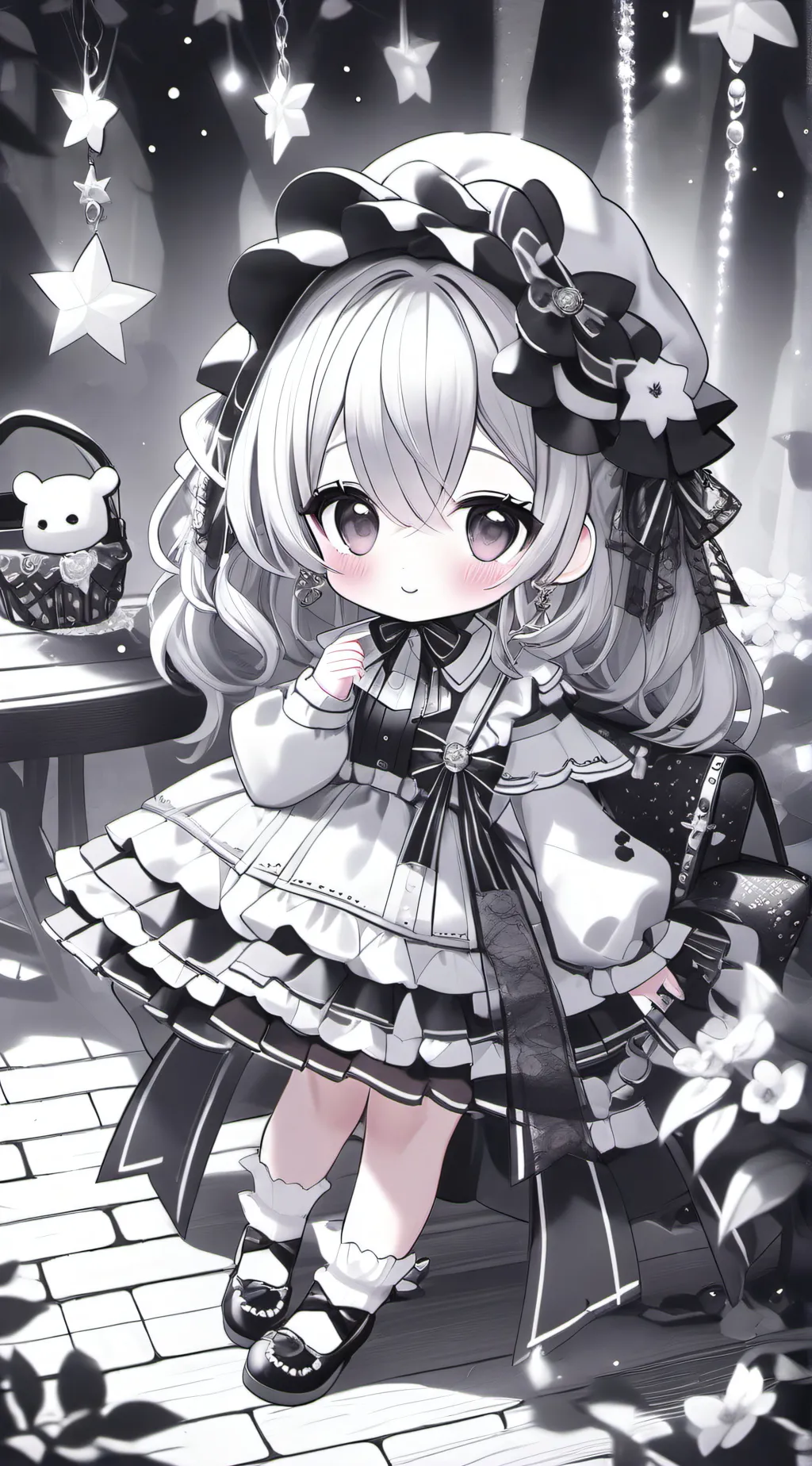 ai character: Evelyn background