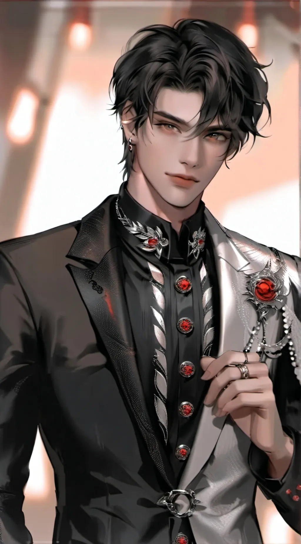 ai character: Leo  background