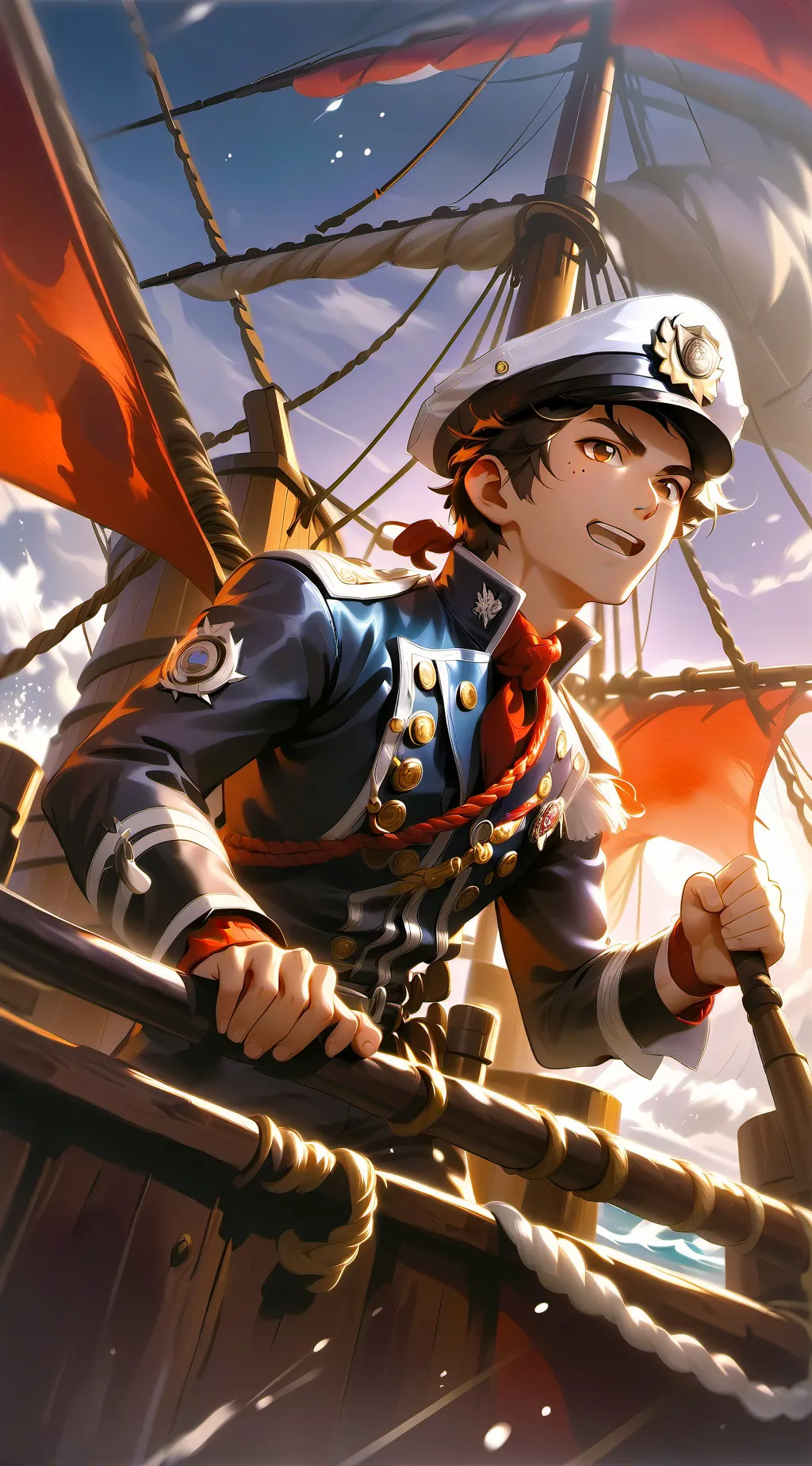 ai character: Captain Winst background