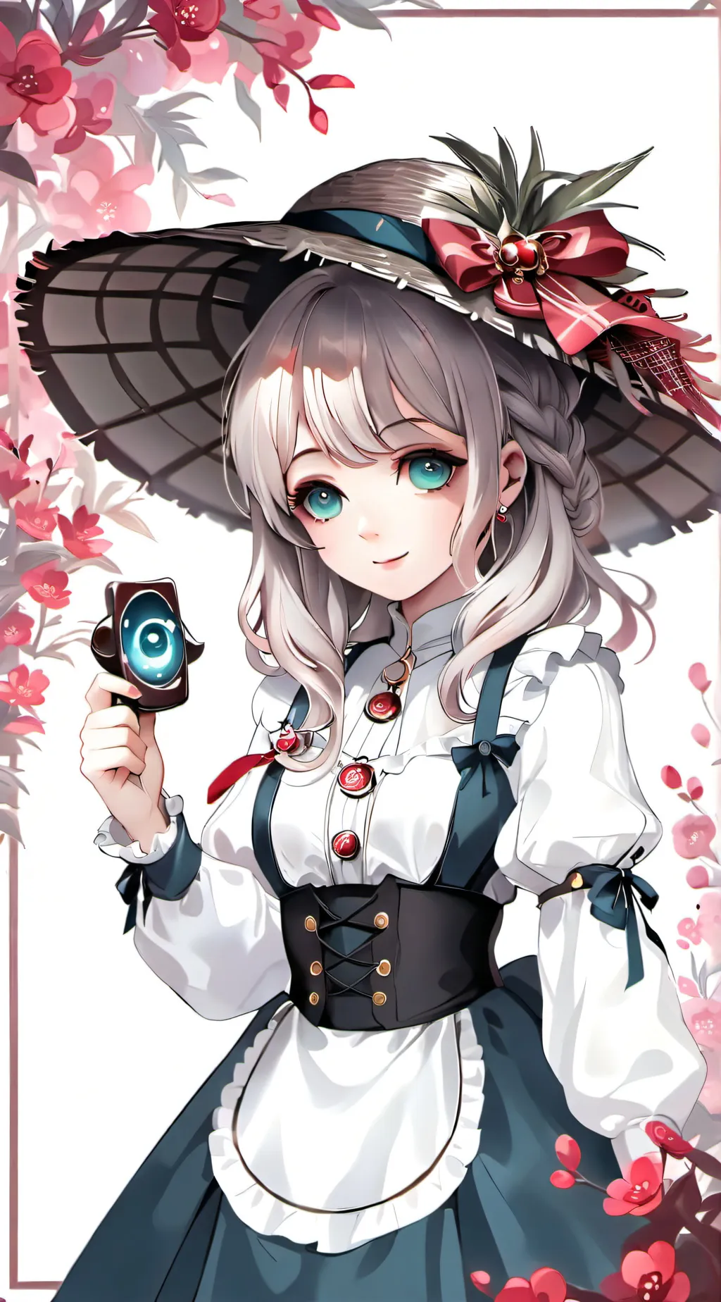 ai character: hermana de monica background