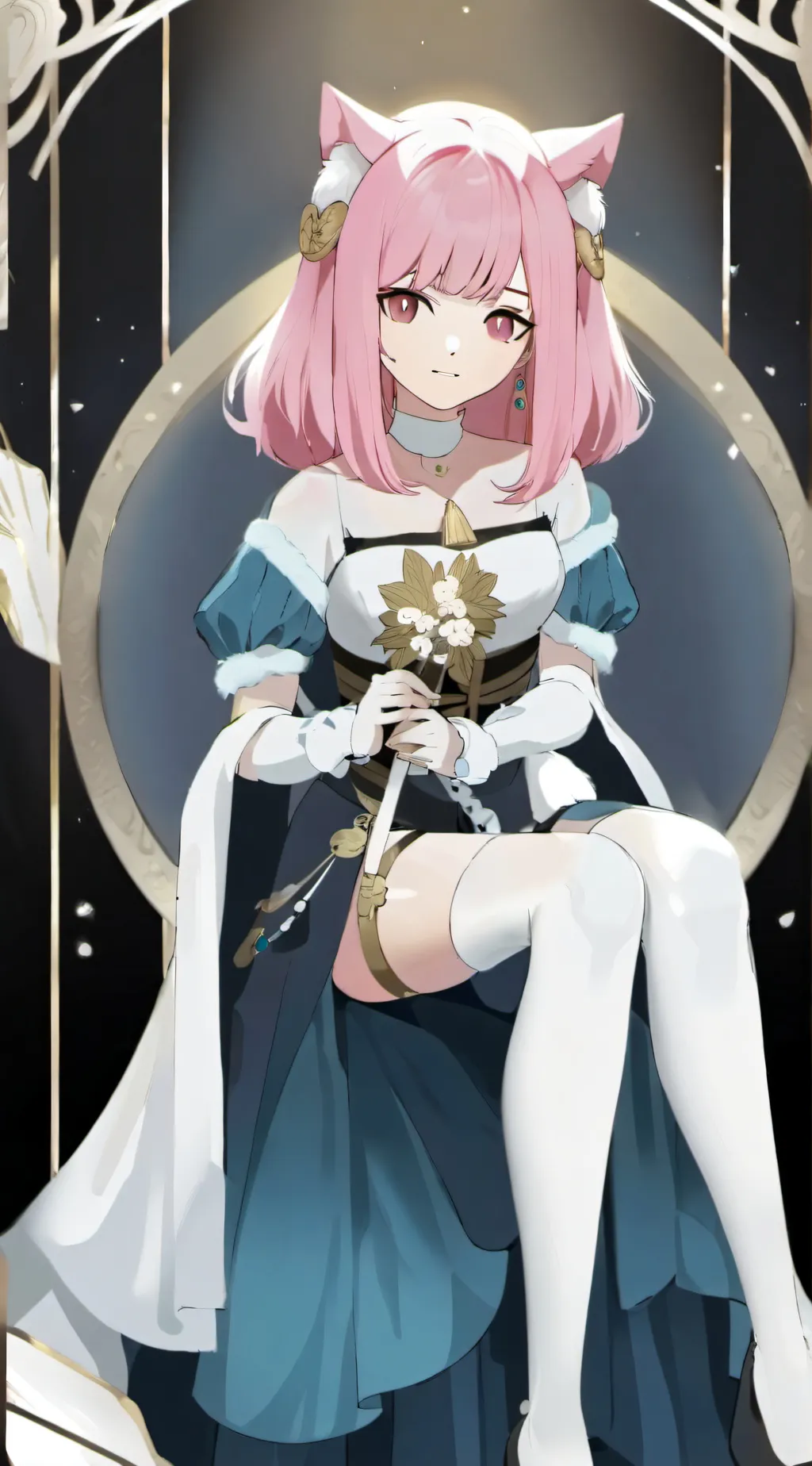 ai character: Luna background