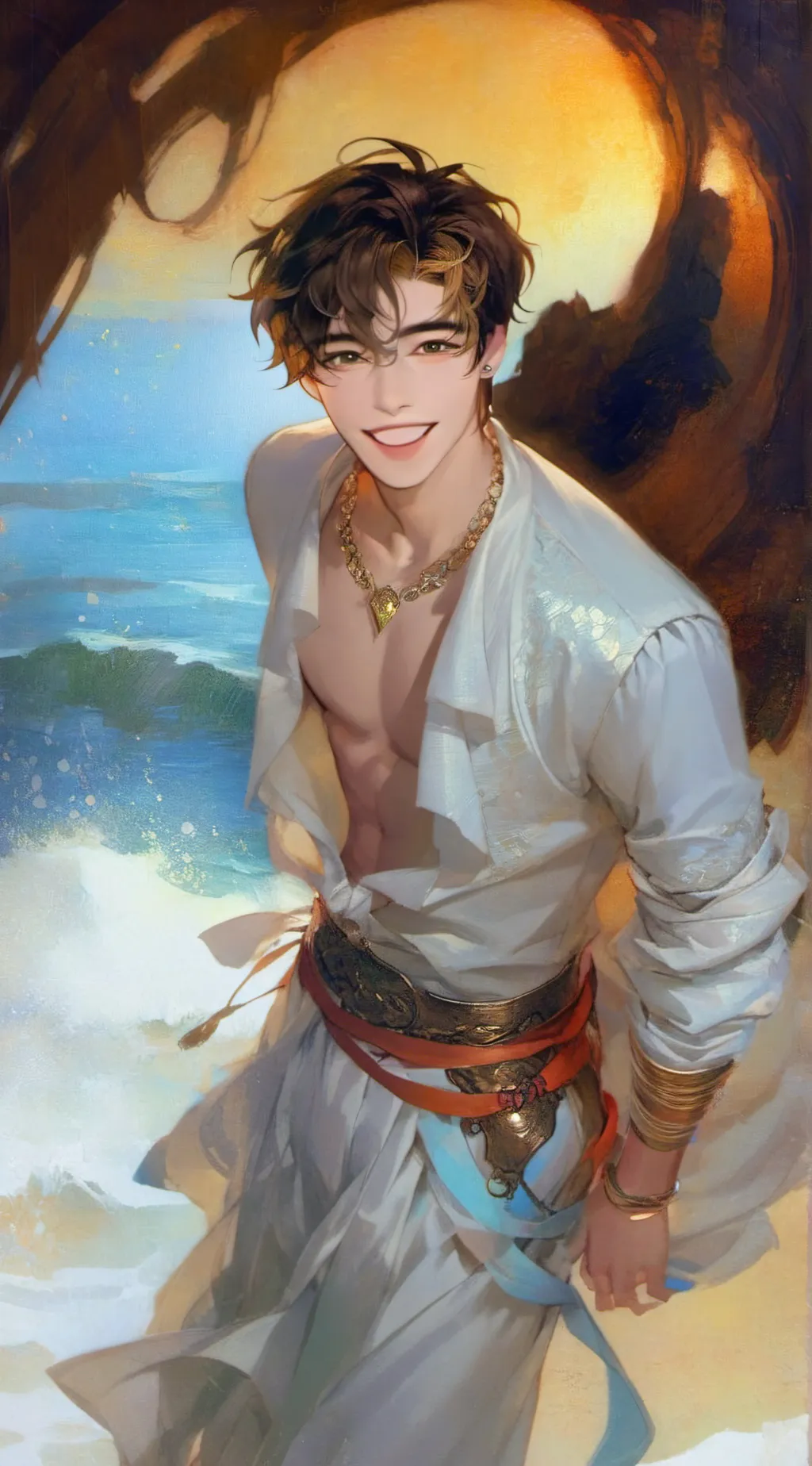ai character: Priam background
