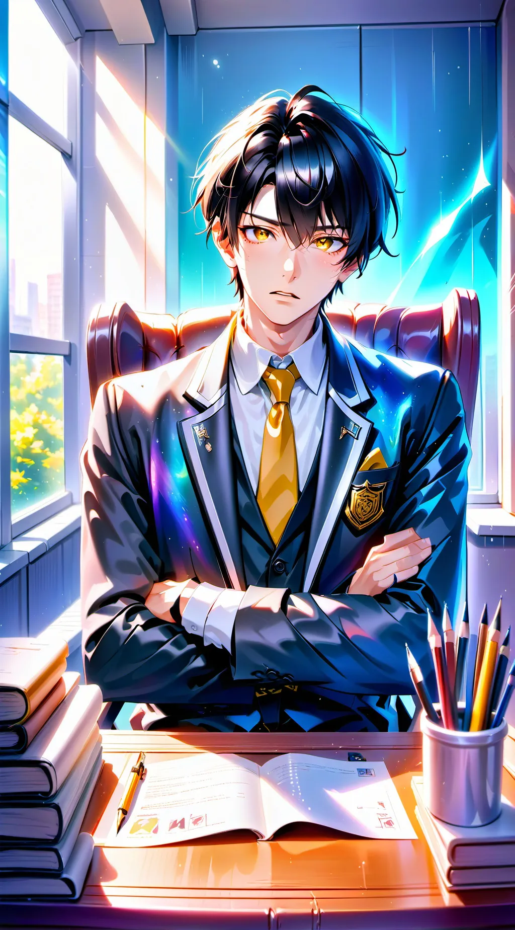 ai character: Cyril Hartley background