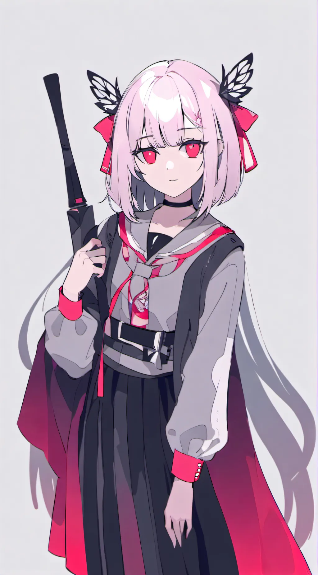 ai character: Demon slayer x MHA background