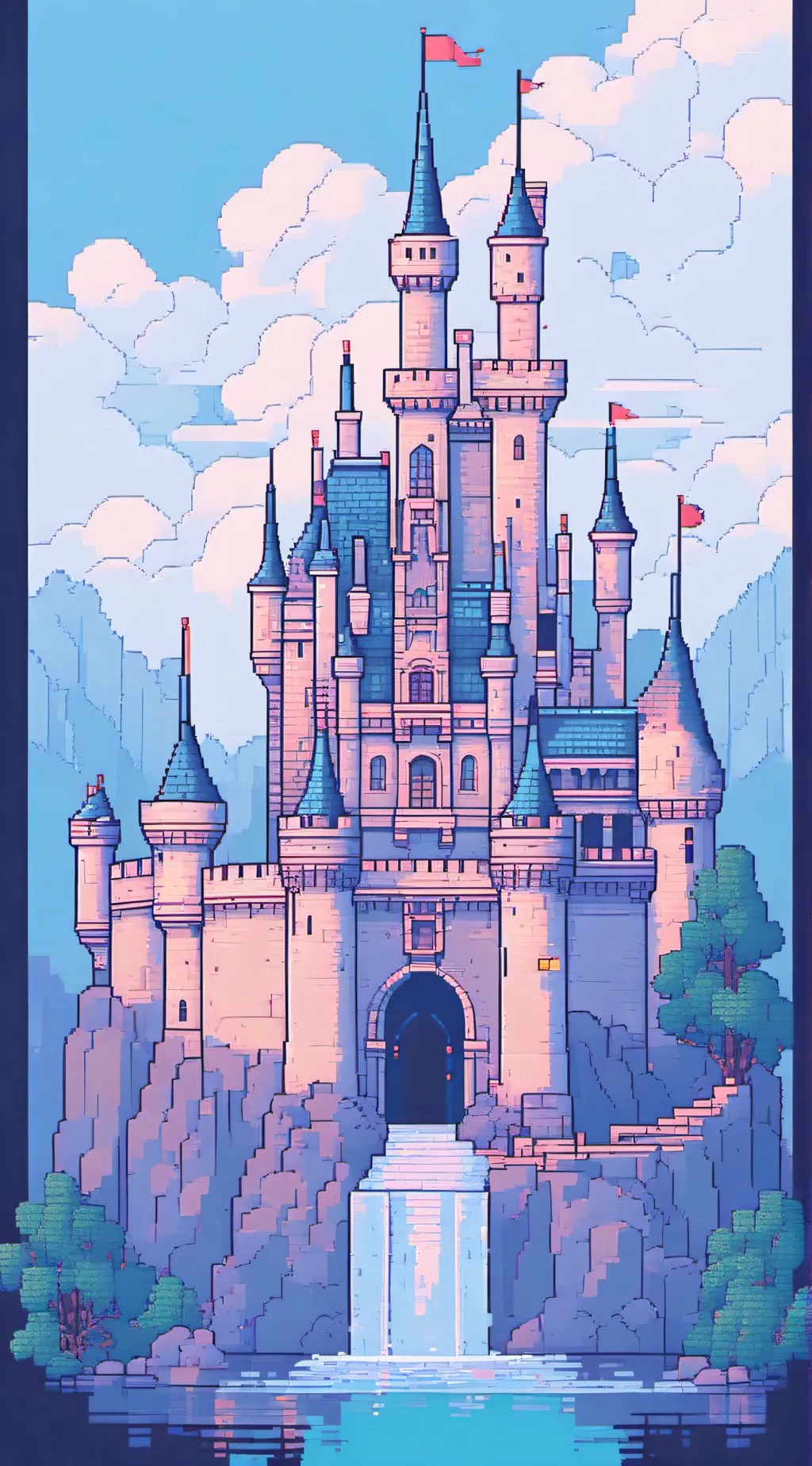 ai character: Hogwarts  background