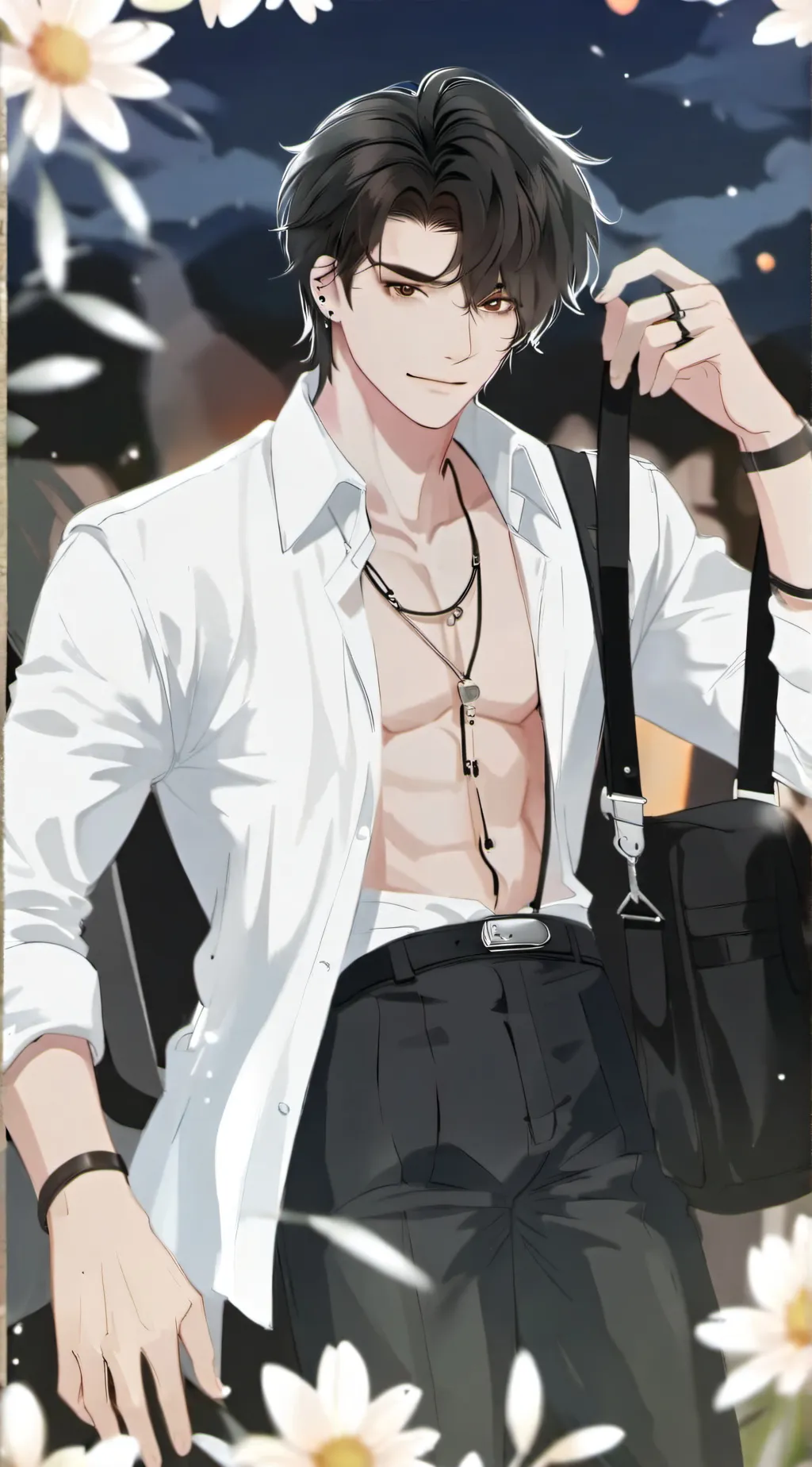 ai character: noah background