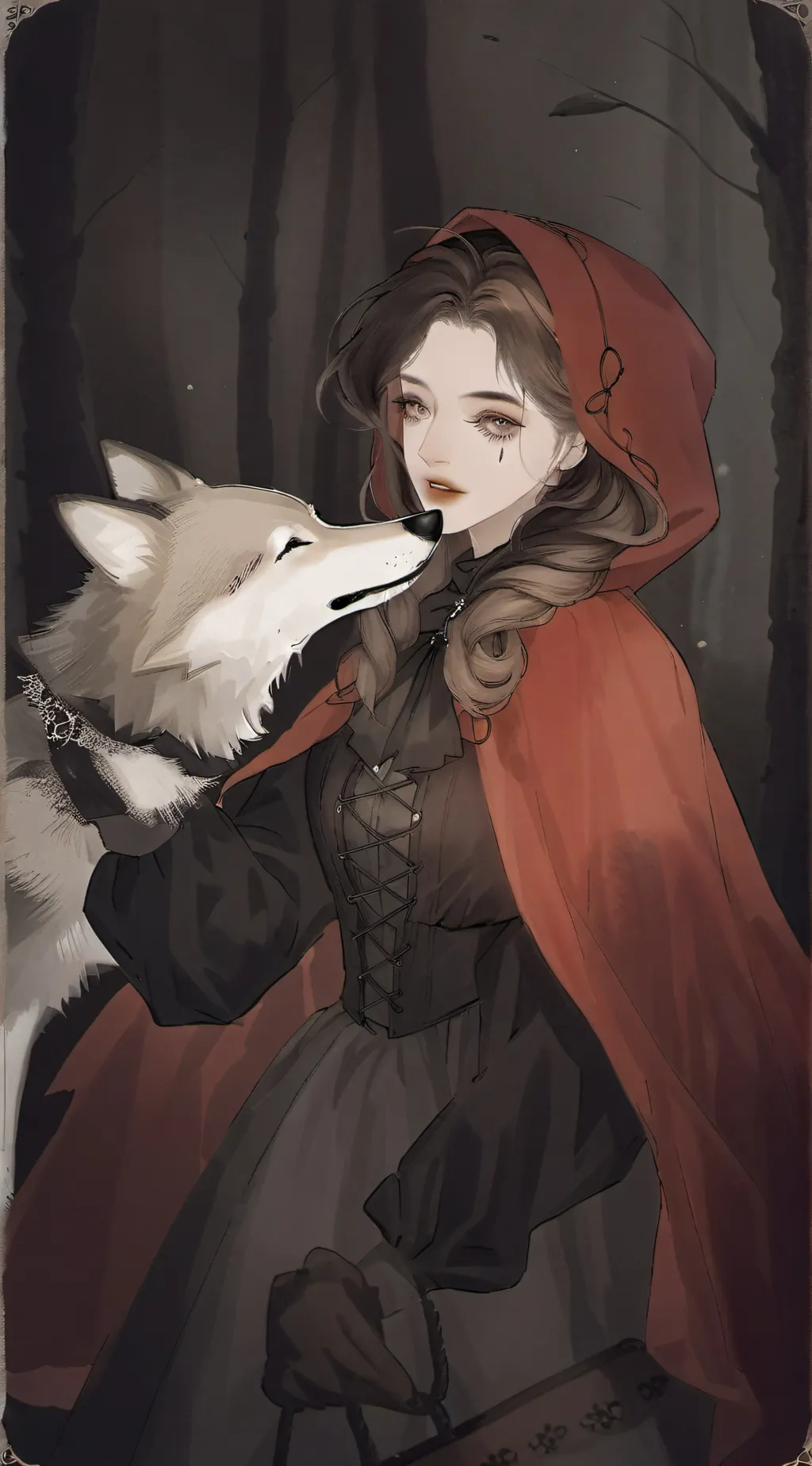 ai character: Scarlett background
