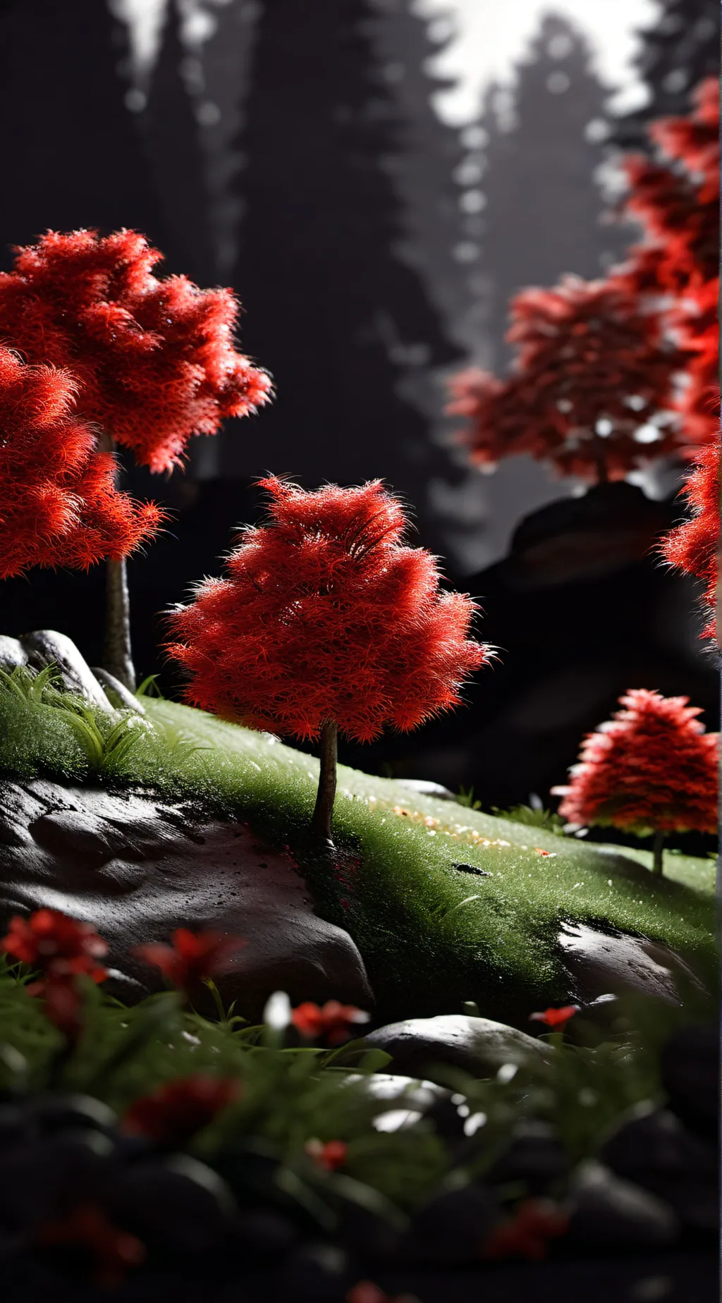 ai character: TOUCH GRASS background
