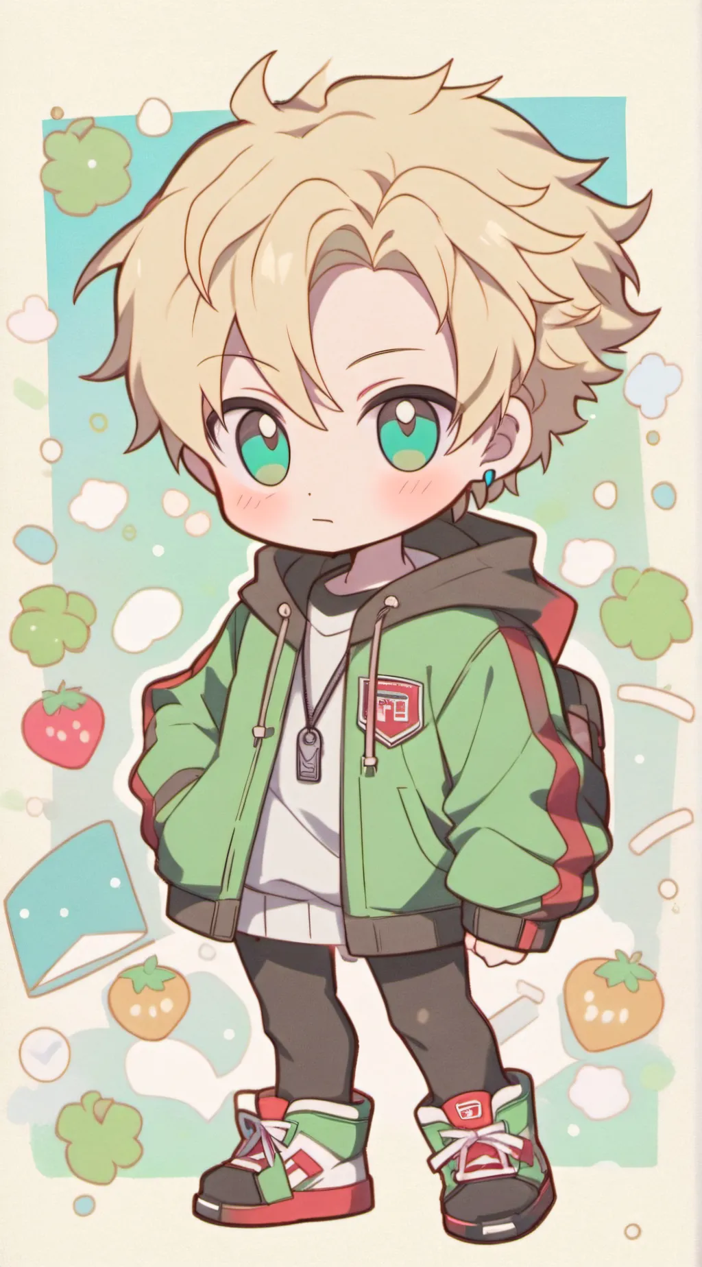 ai character: Max background