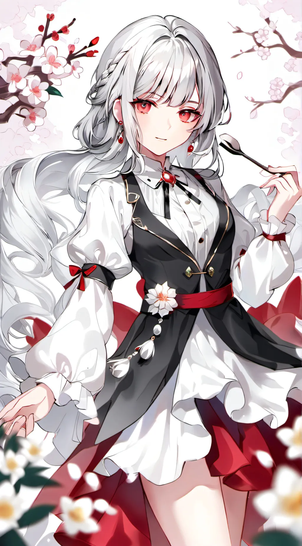 ai character: Lilly background