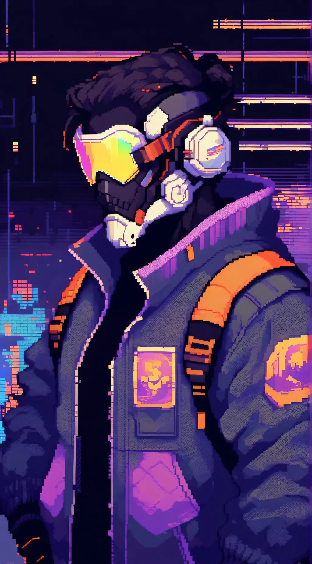 ai character: Agent shadow background