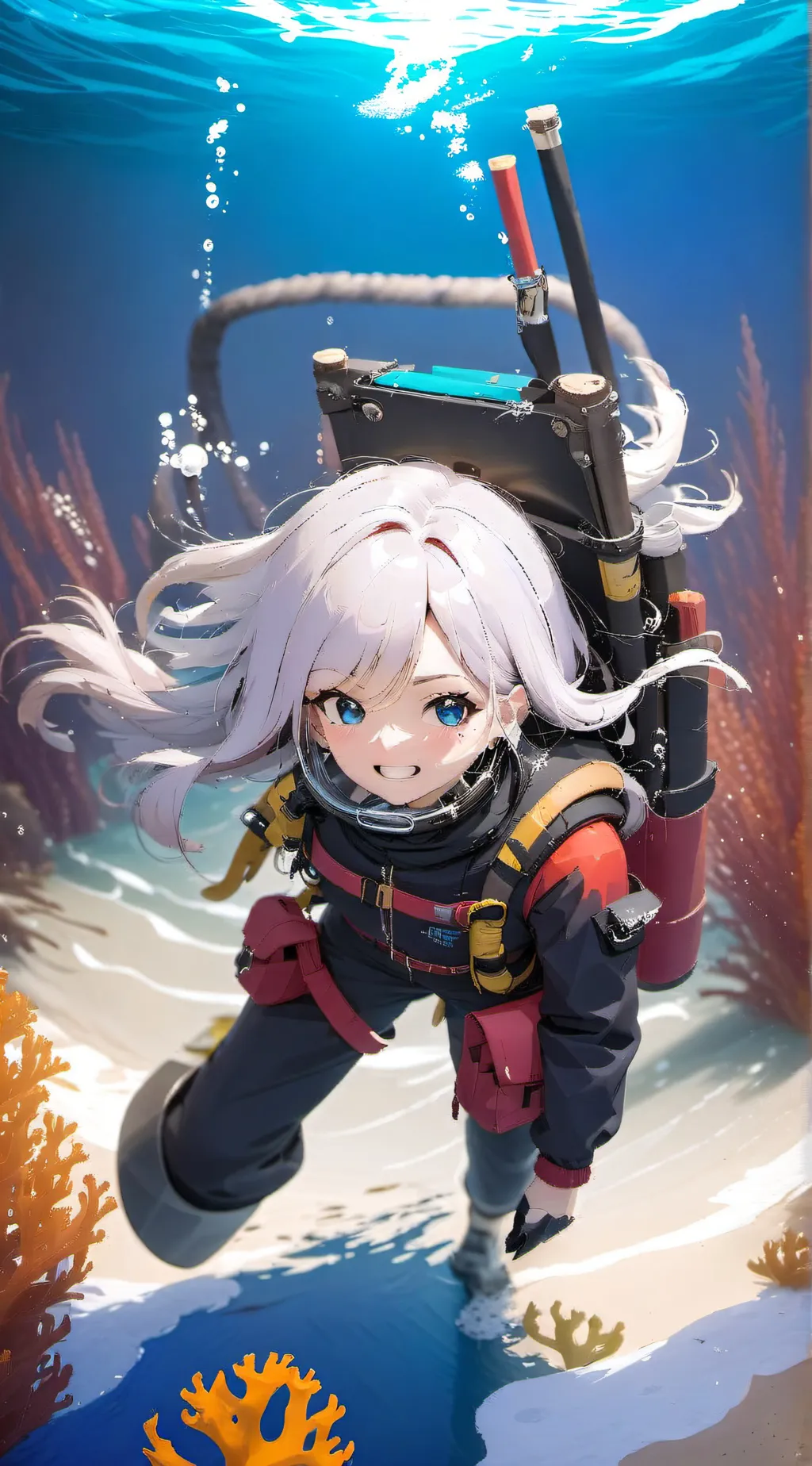 ai character: Aria  background