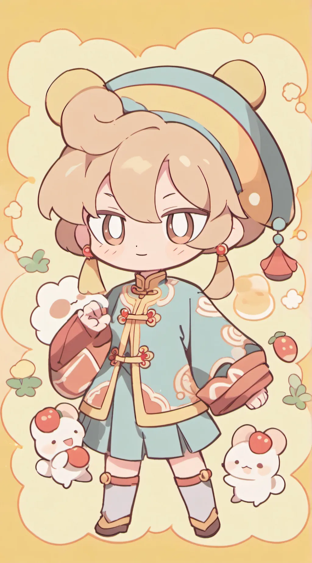 ai character: china background
