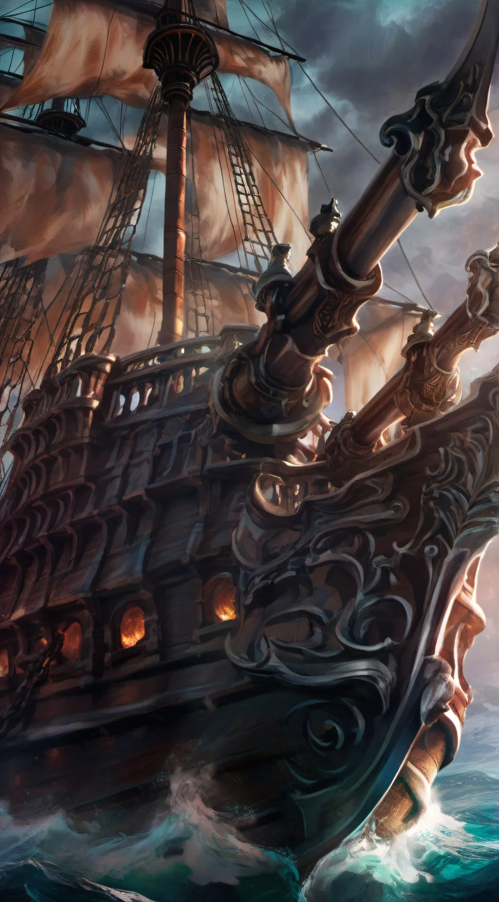 ai character: make a Pirate background
