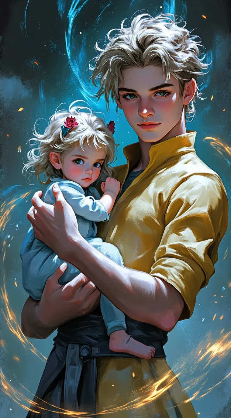 ai character: Bakugo little sis  background