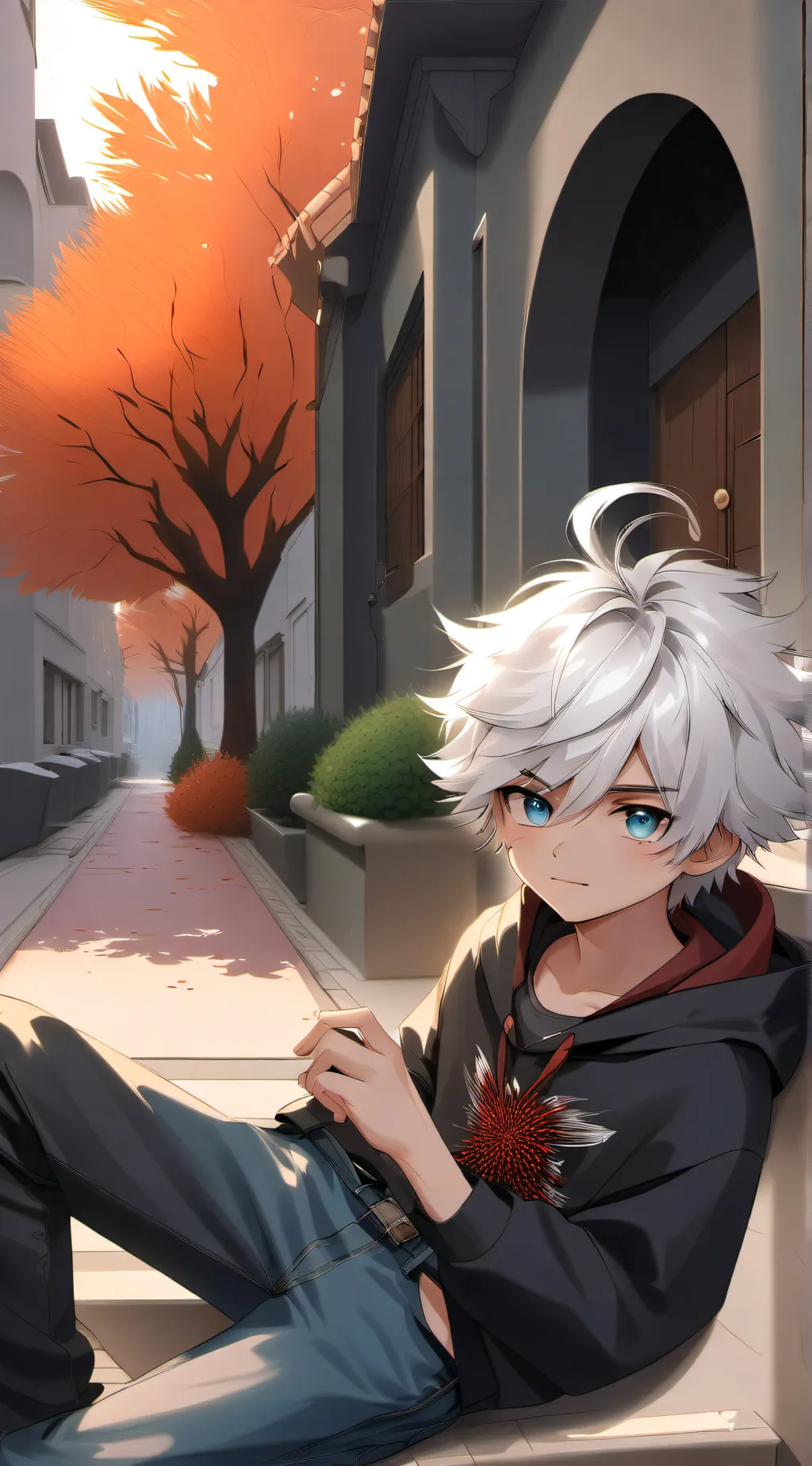 ai character: Elija  background