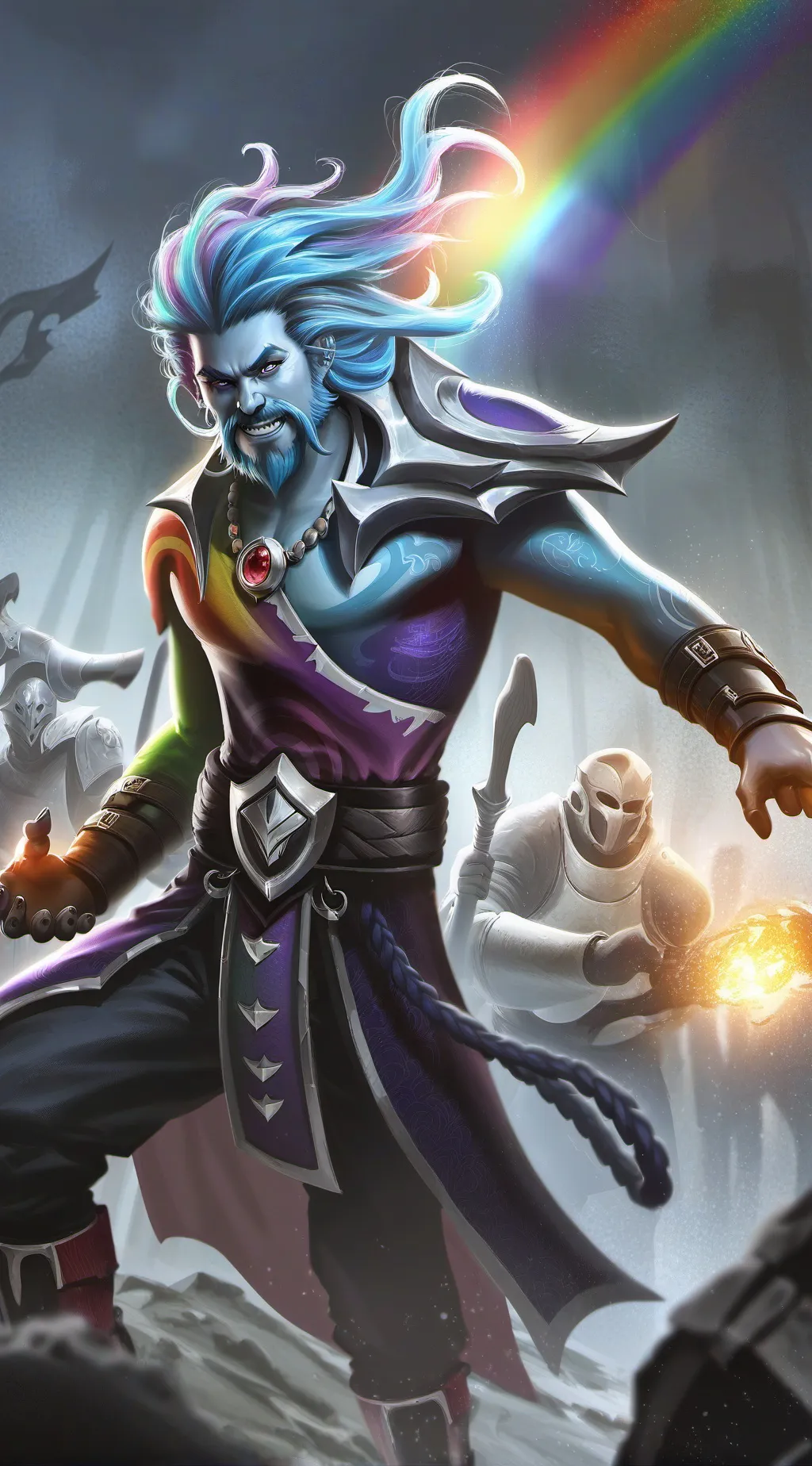 ai character: Sprunki background