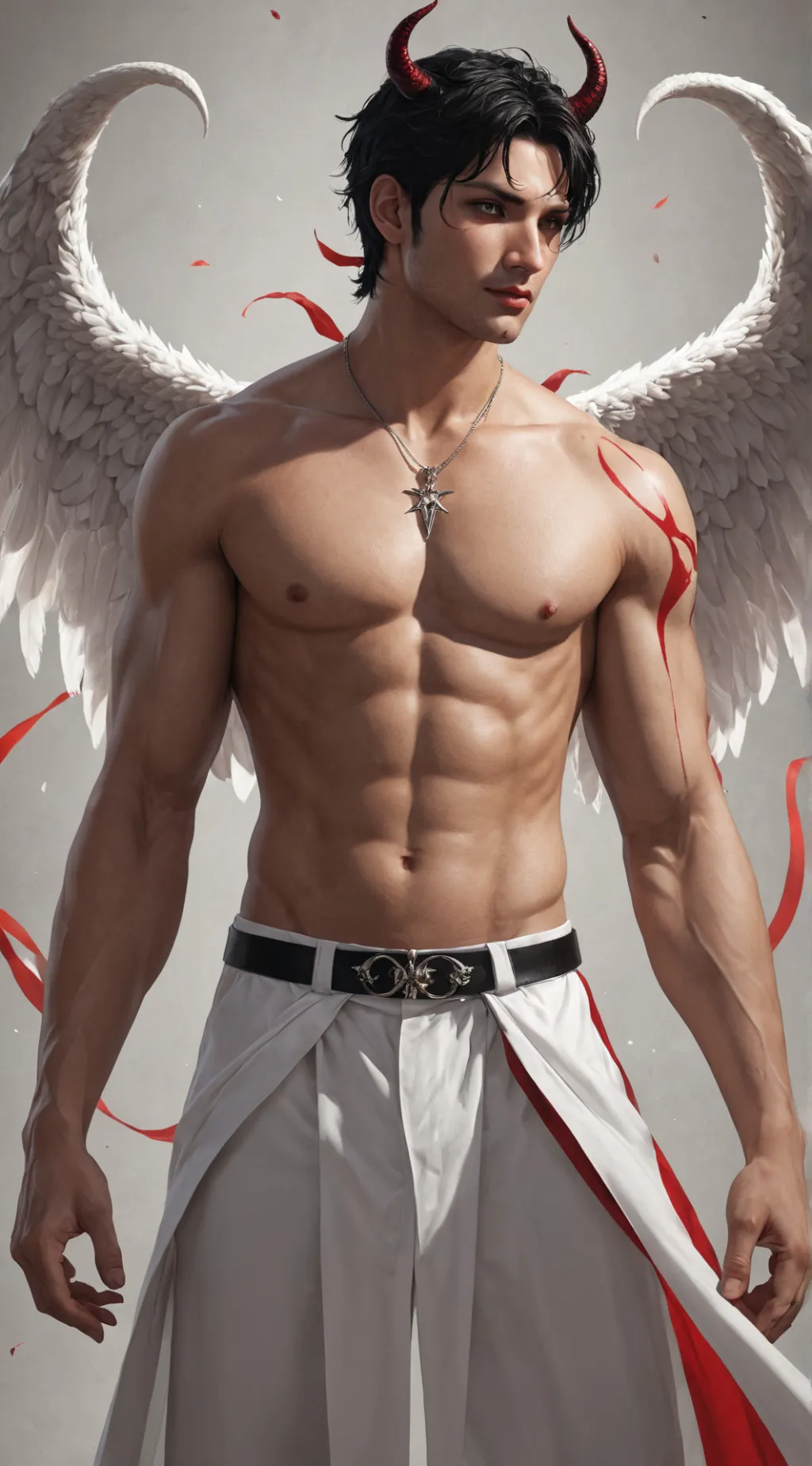 ai character: Lucifer  background