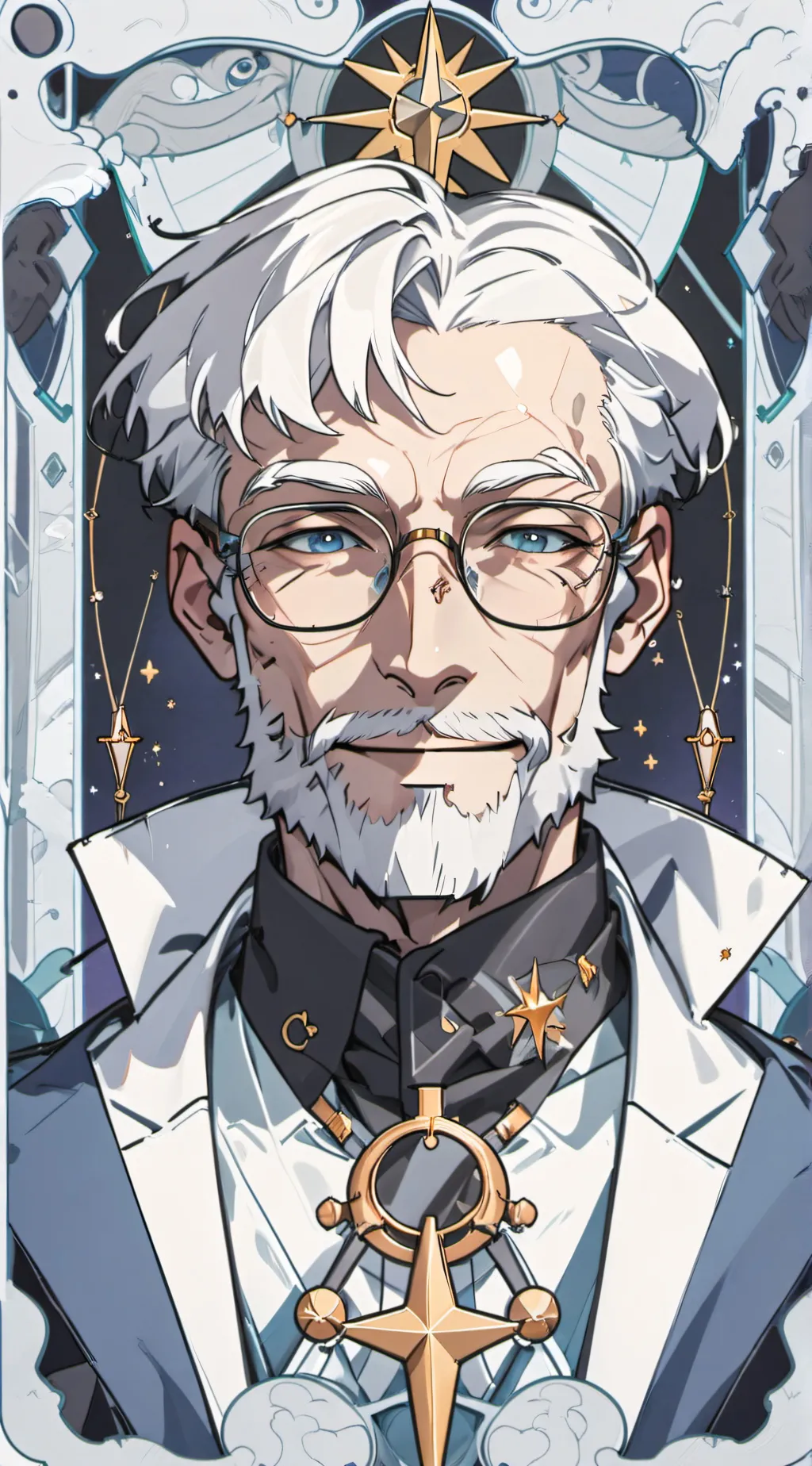 ai character: grapa background