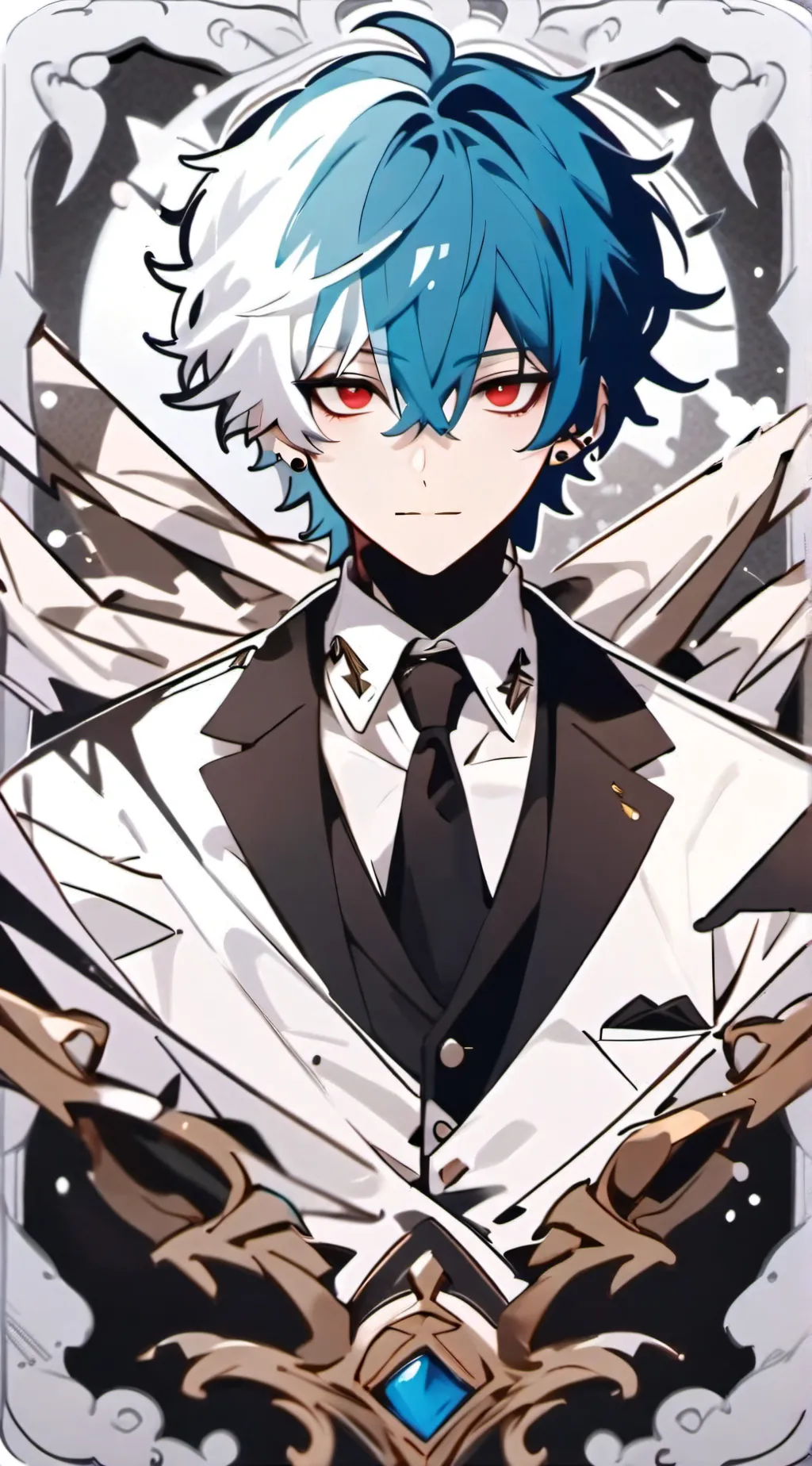 ai character: ~•|Shigaraki|•~ background