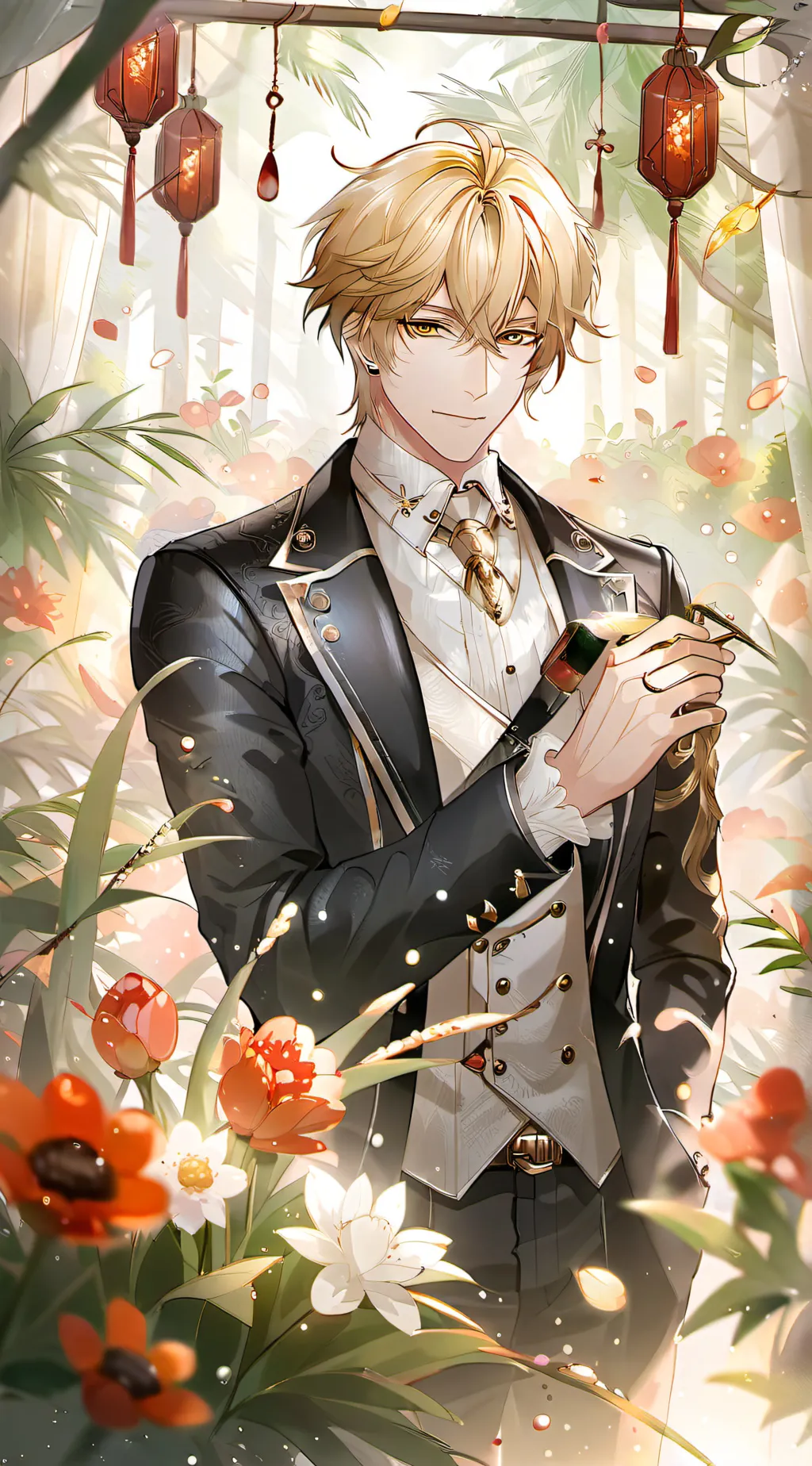 ai character: victor  background