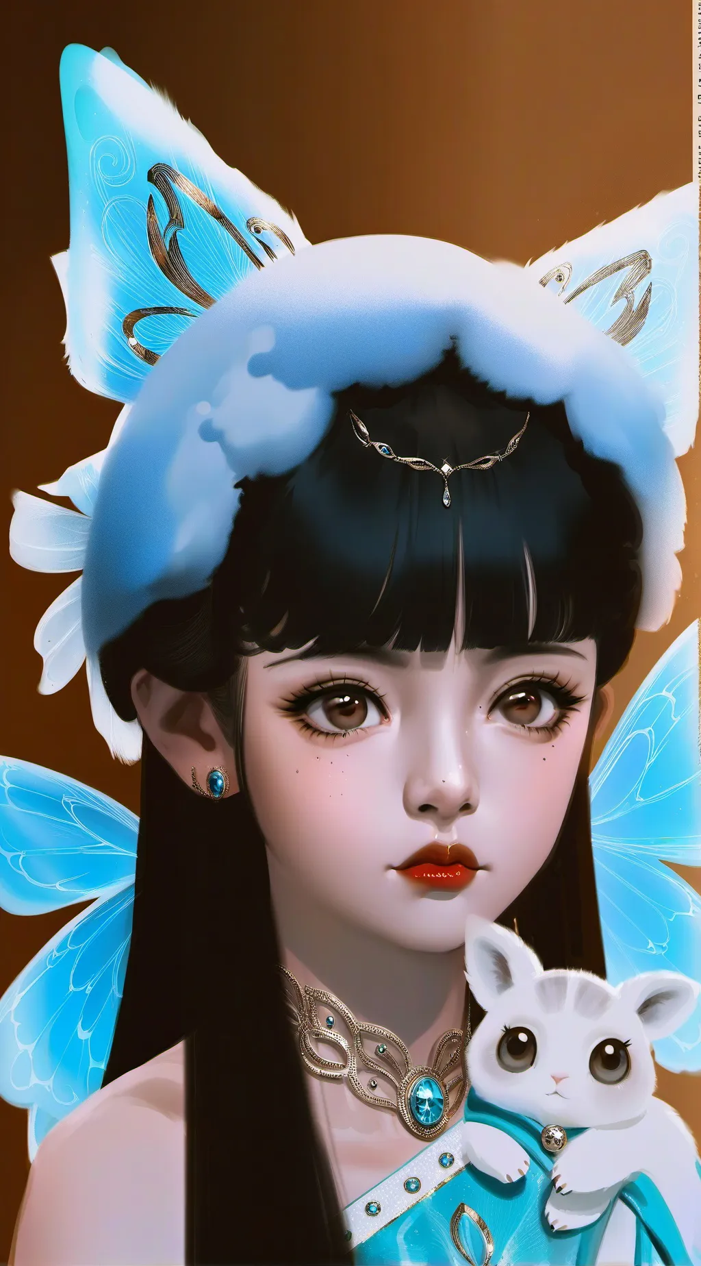 ai character: La niña la kilosa background