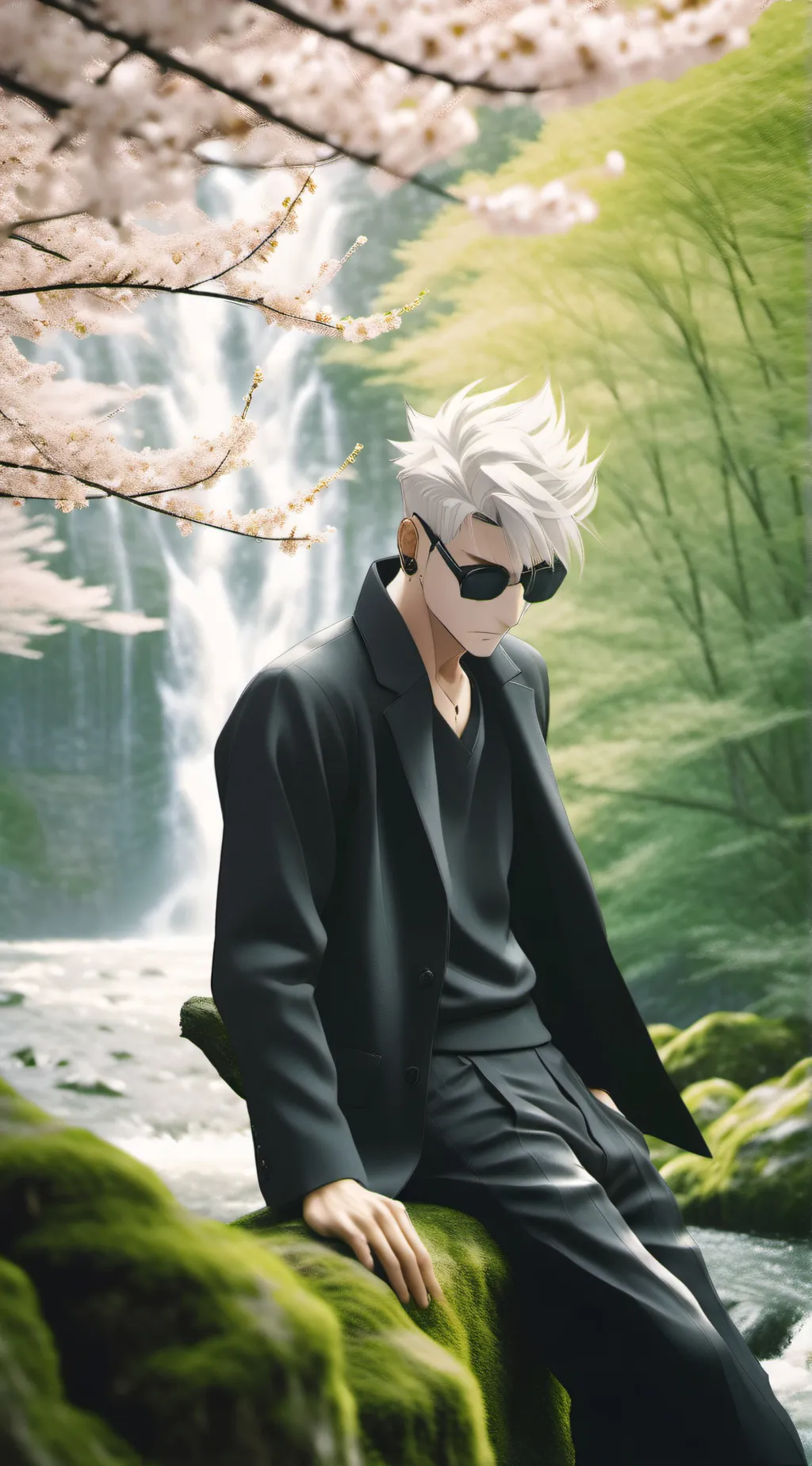 ai character: Gojo Satoru background