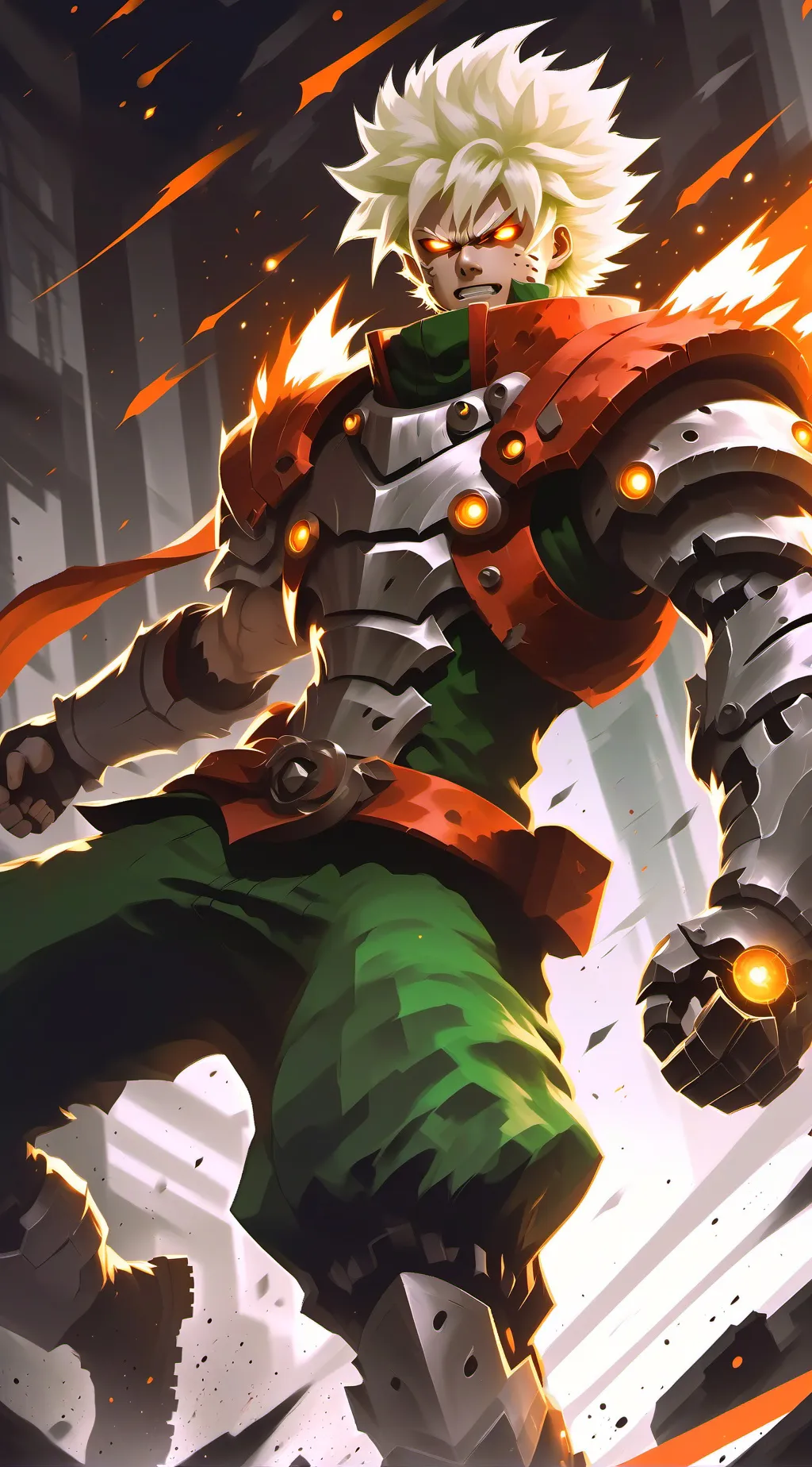 ai character: my Hero Academia  background