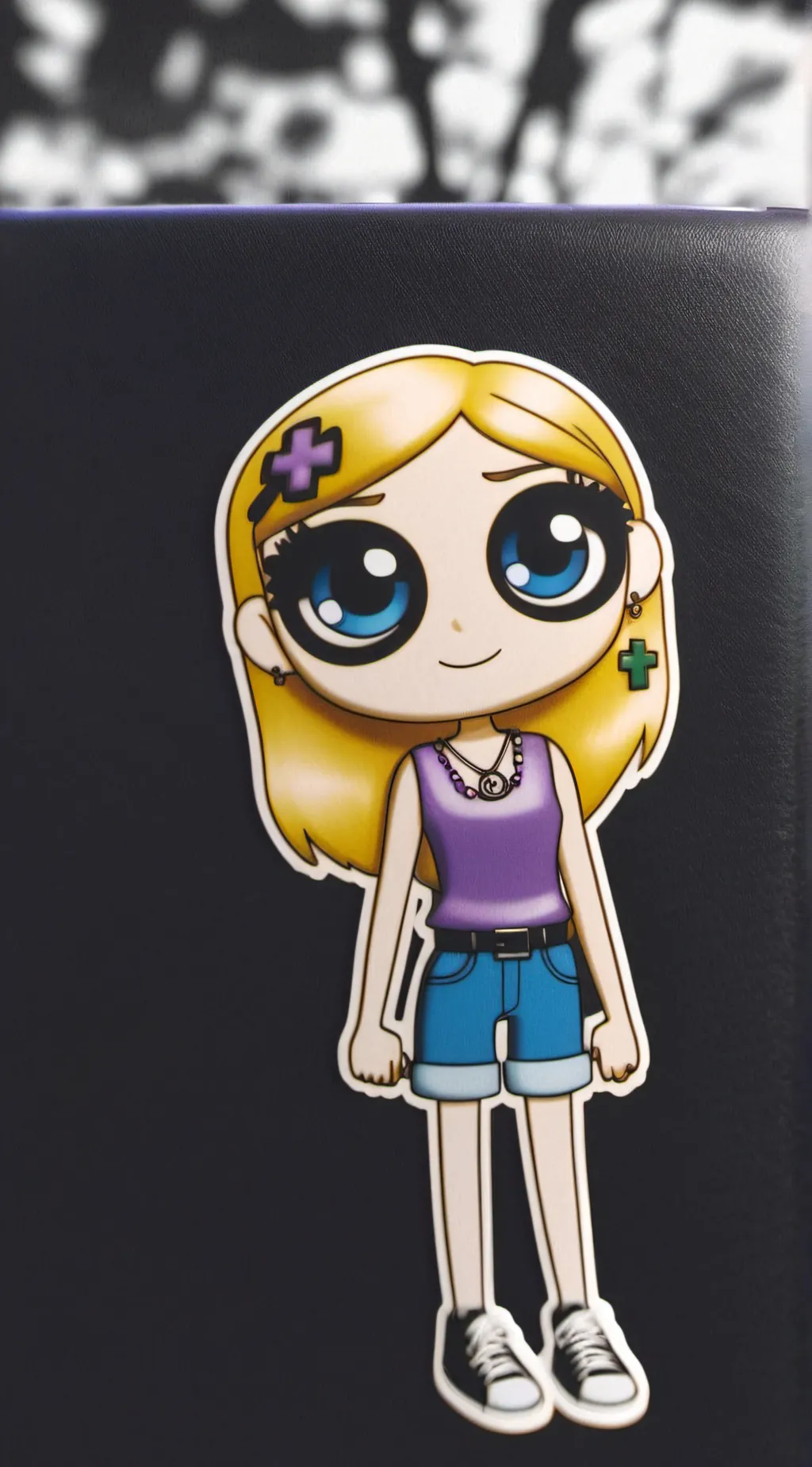 ai character: ELLIE  background