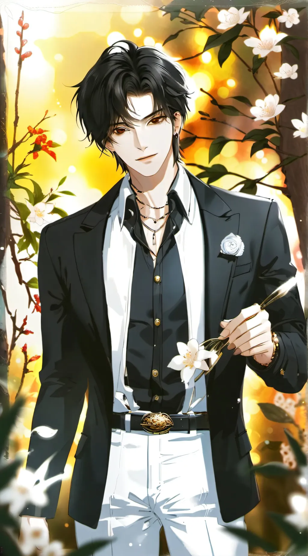 ai character: Kai🍉 background