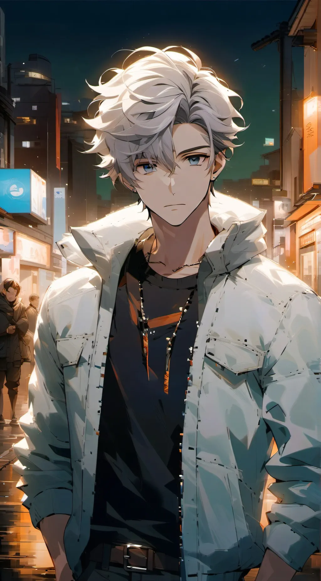 ai character: Mark background