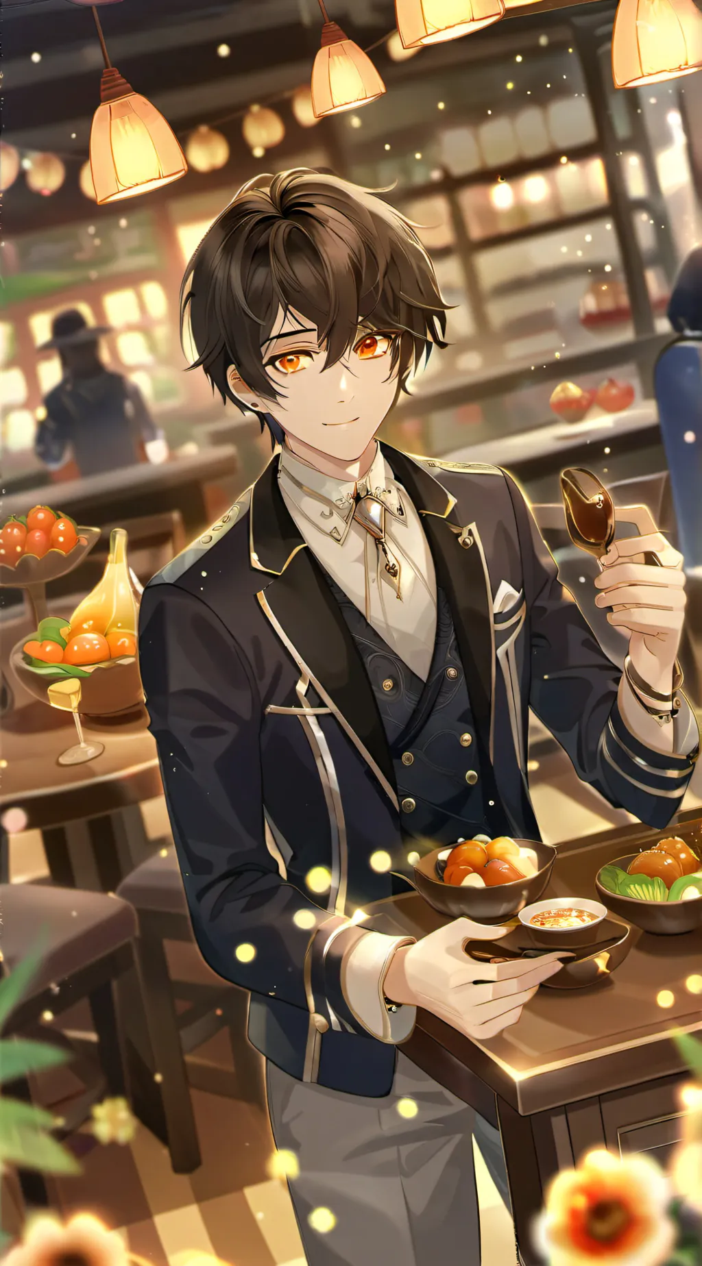 ai character: ♡ leo ♡ background