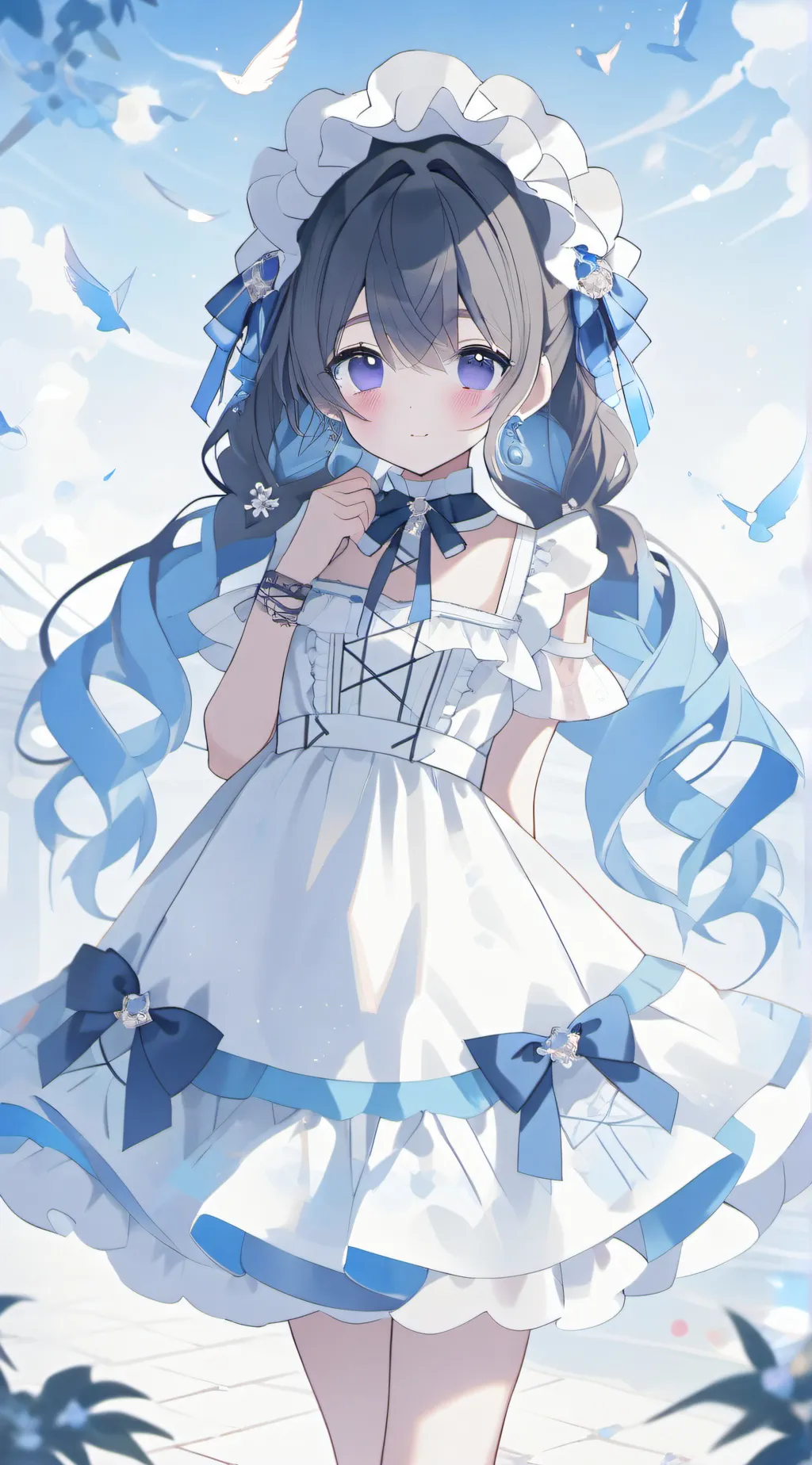 ai character: lily background